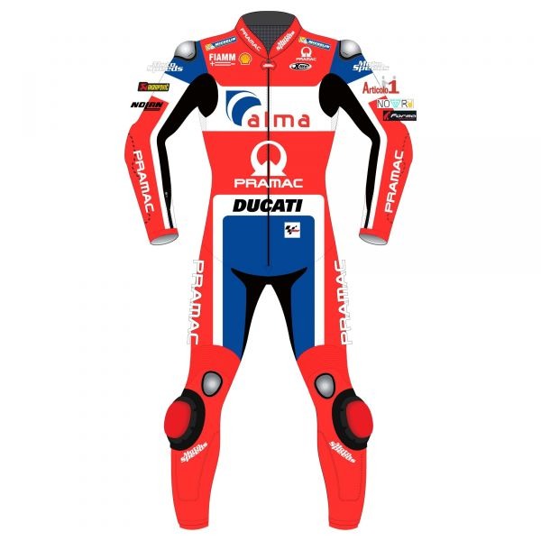 Red Motorcycle Suit Danilo Petrucci 2018