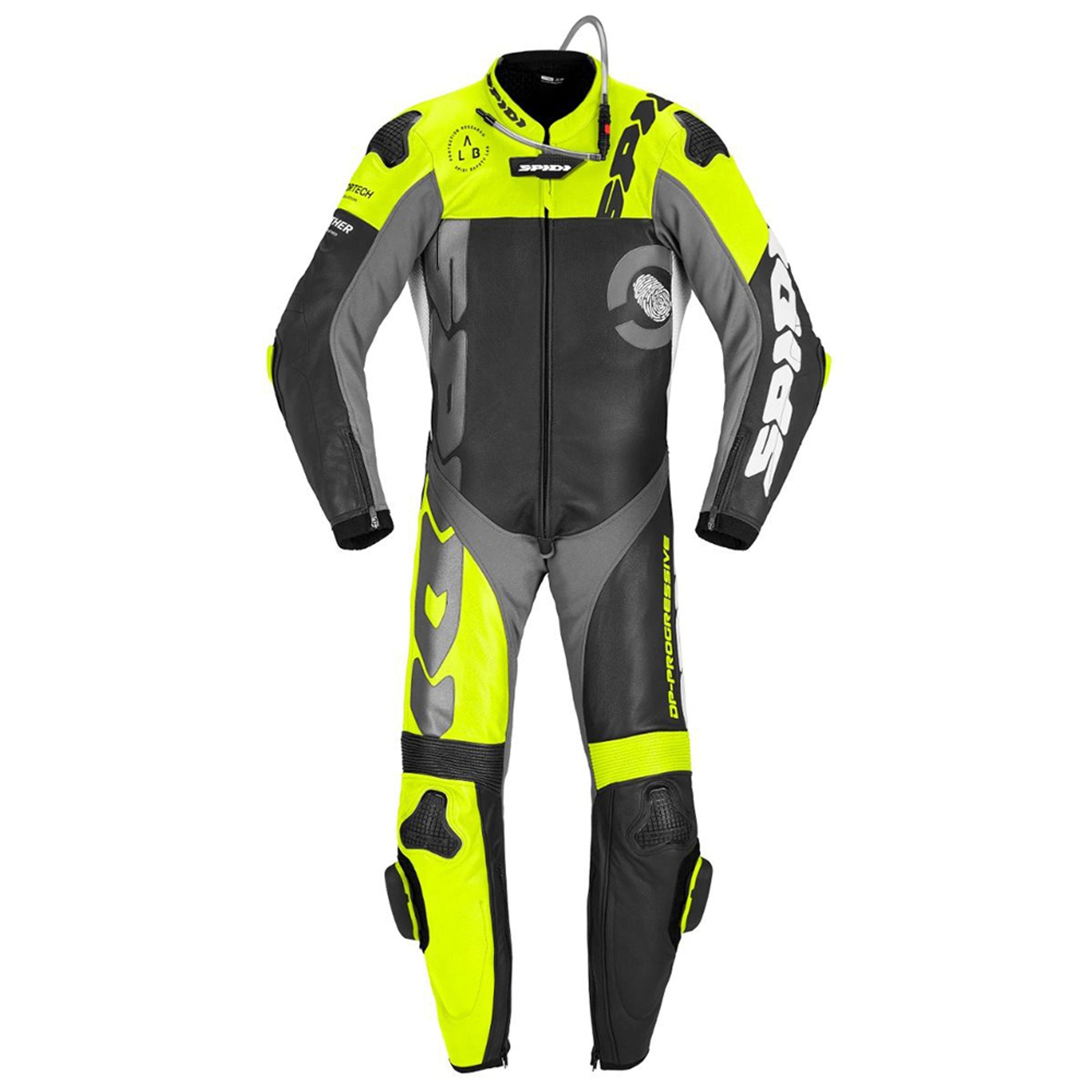Spidi DP-Progressive Pro Leather Suit-Motorcycle Race Suit