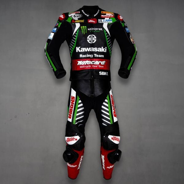 Kawasaki Race Leathers Jonathan Rea 2019-Motorcycle Race Suit
