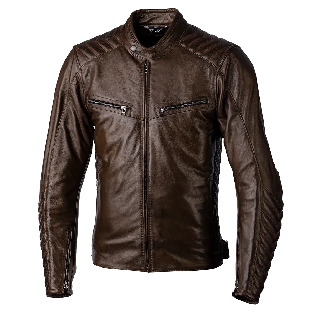 Roadster Air CE Mens Leather Jacket-Motorcycle Race Suit