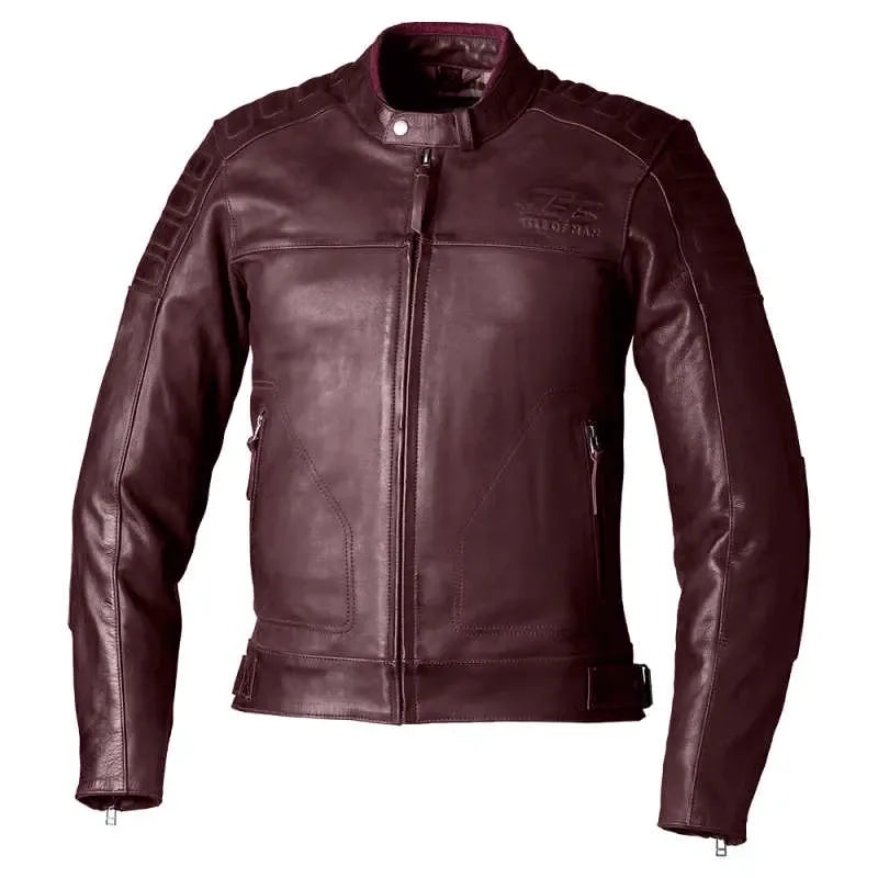 IOM TT Brandish 2 CE Mens Leather Jacket-Motorcycle Race Suit