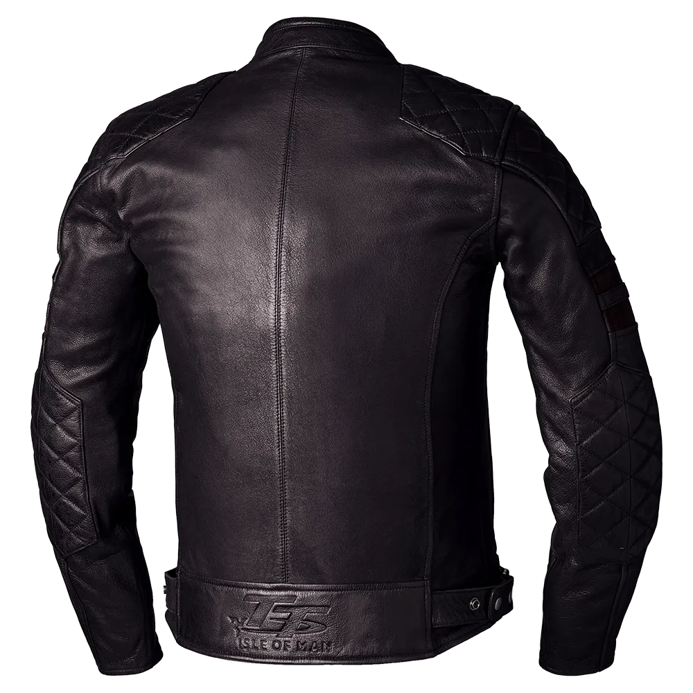 IOM TT Hillberry 2 CE Mens Leather Jacket-Motorcycle Race Suit