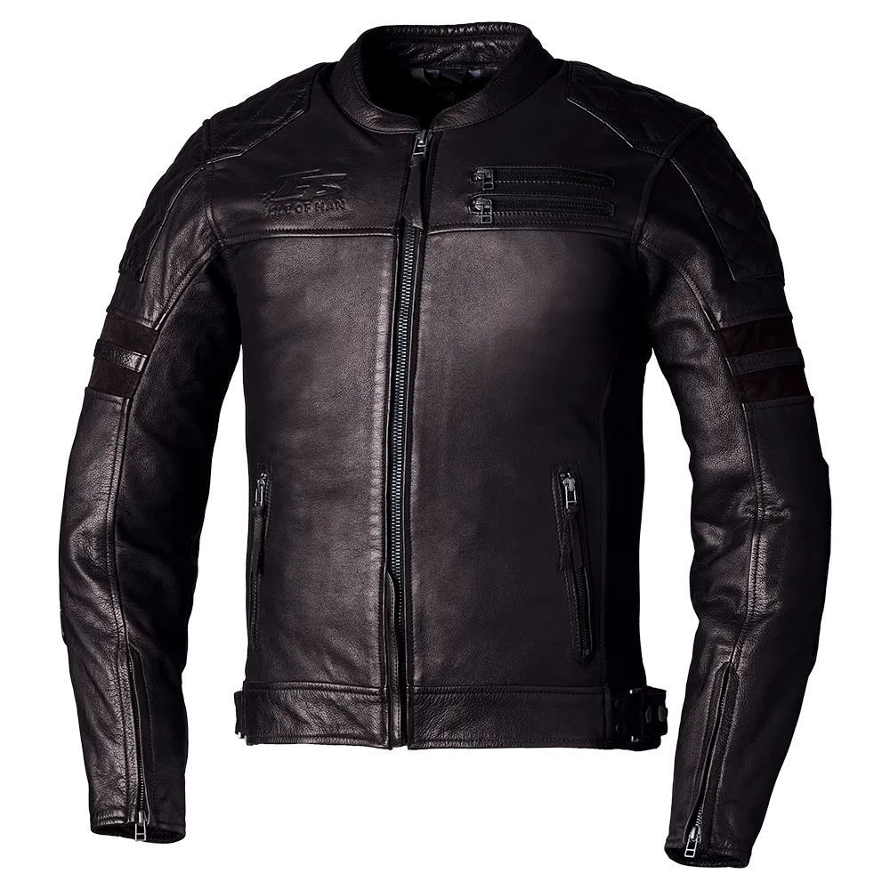 IOM TT Hillberry 2 CE Mens Leather Jacket-Motorcycle Race Suit