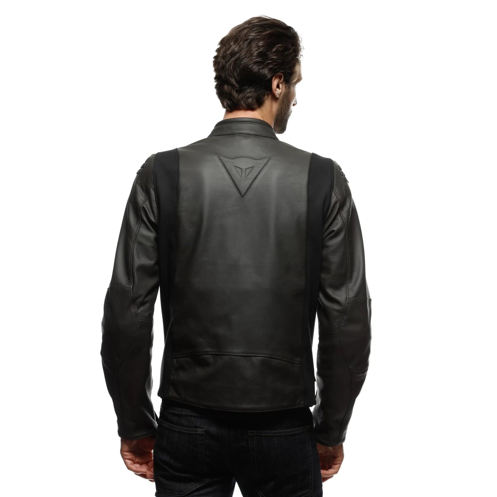 ISTRICE - MEN'S MOTORCYCLE LEATHER JACKET-Motorcycle Race Suit