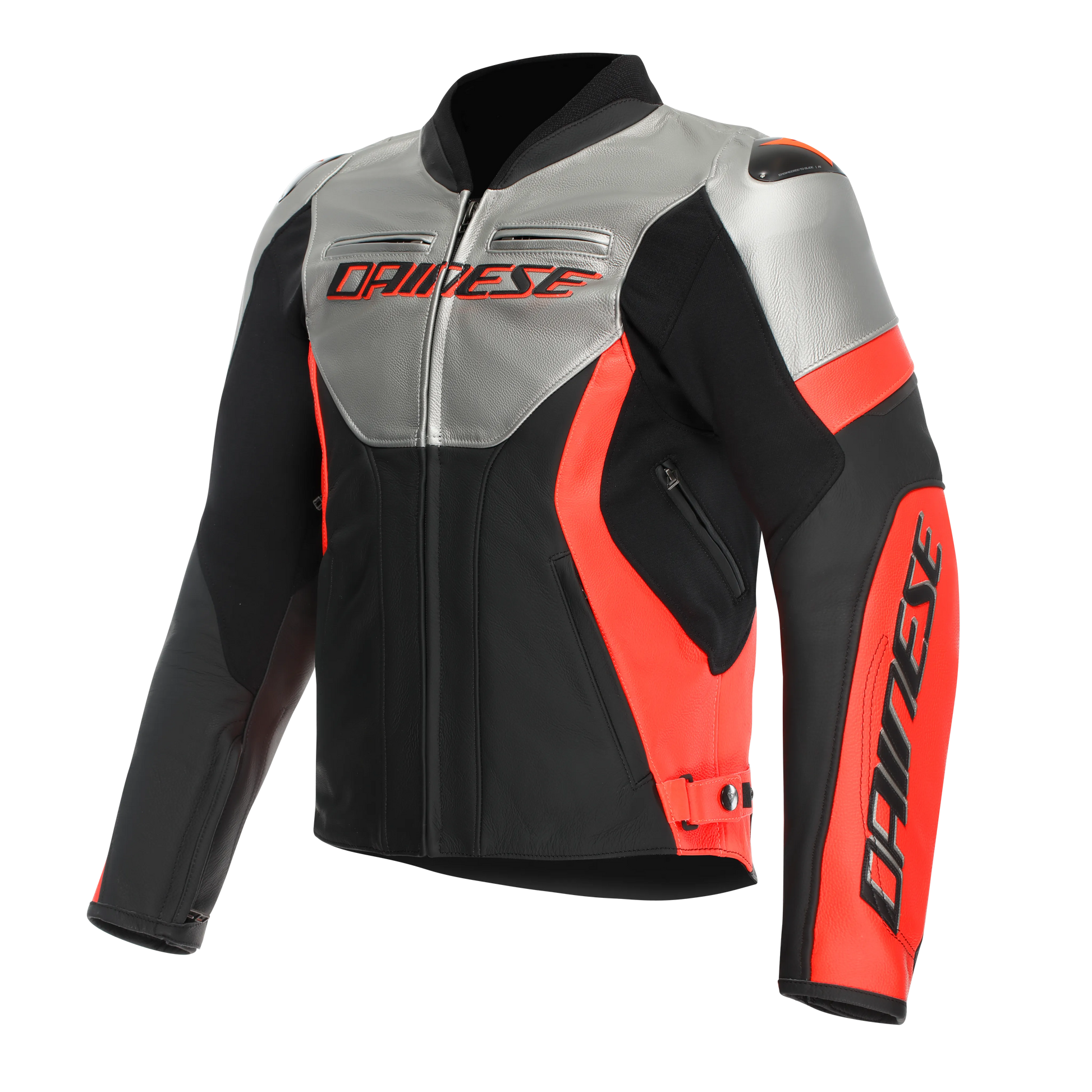RACING 5 - MEN LEATHER MOTORCYCLE JACKET-Motorcycle Race Suit