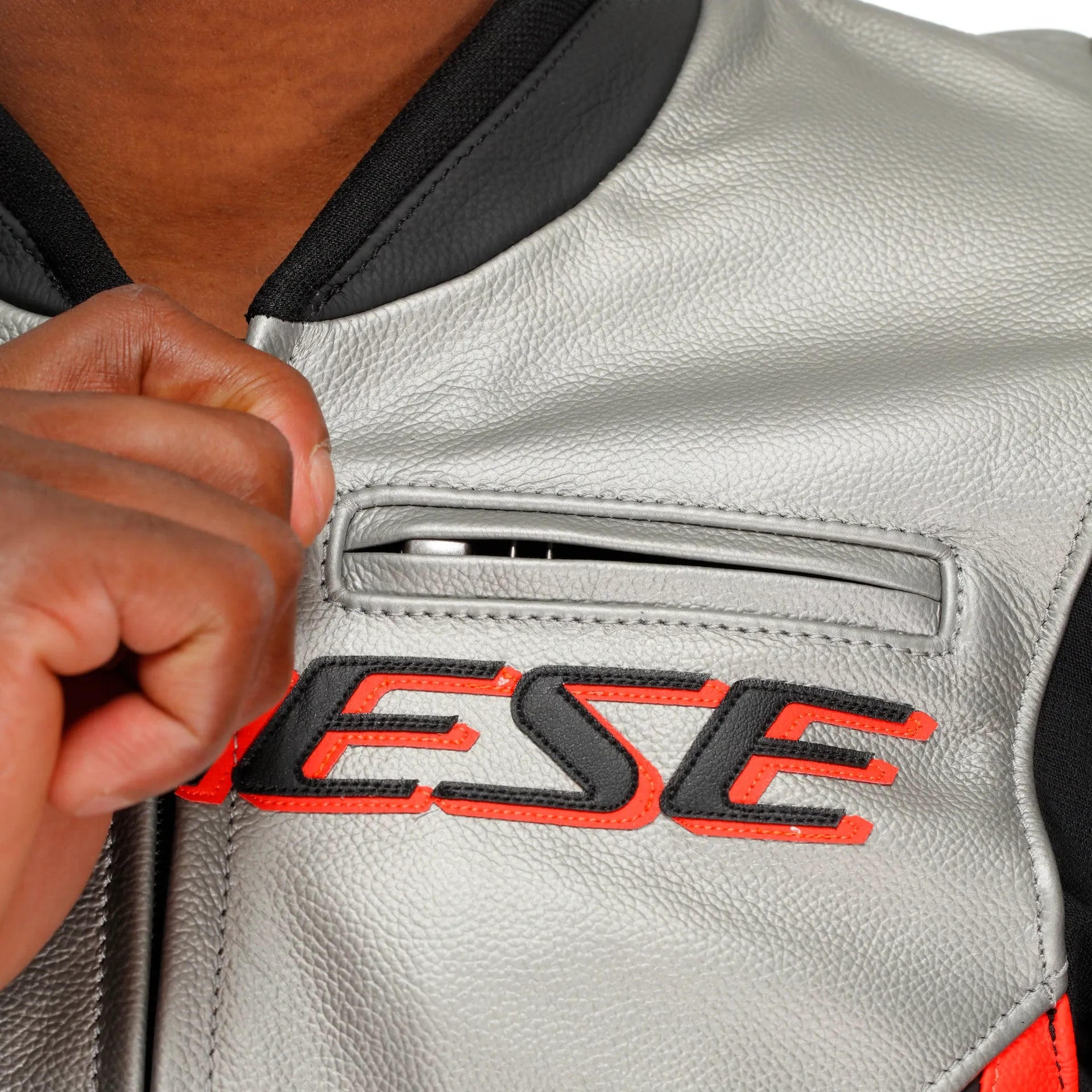 RACING 5 - MEN LEATHER MOTORCYCLE JACKET-Motorcycle Race Suit