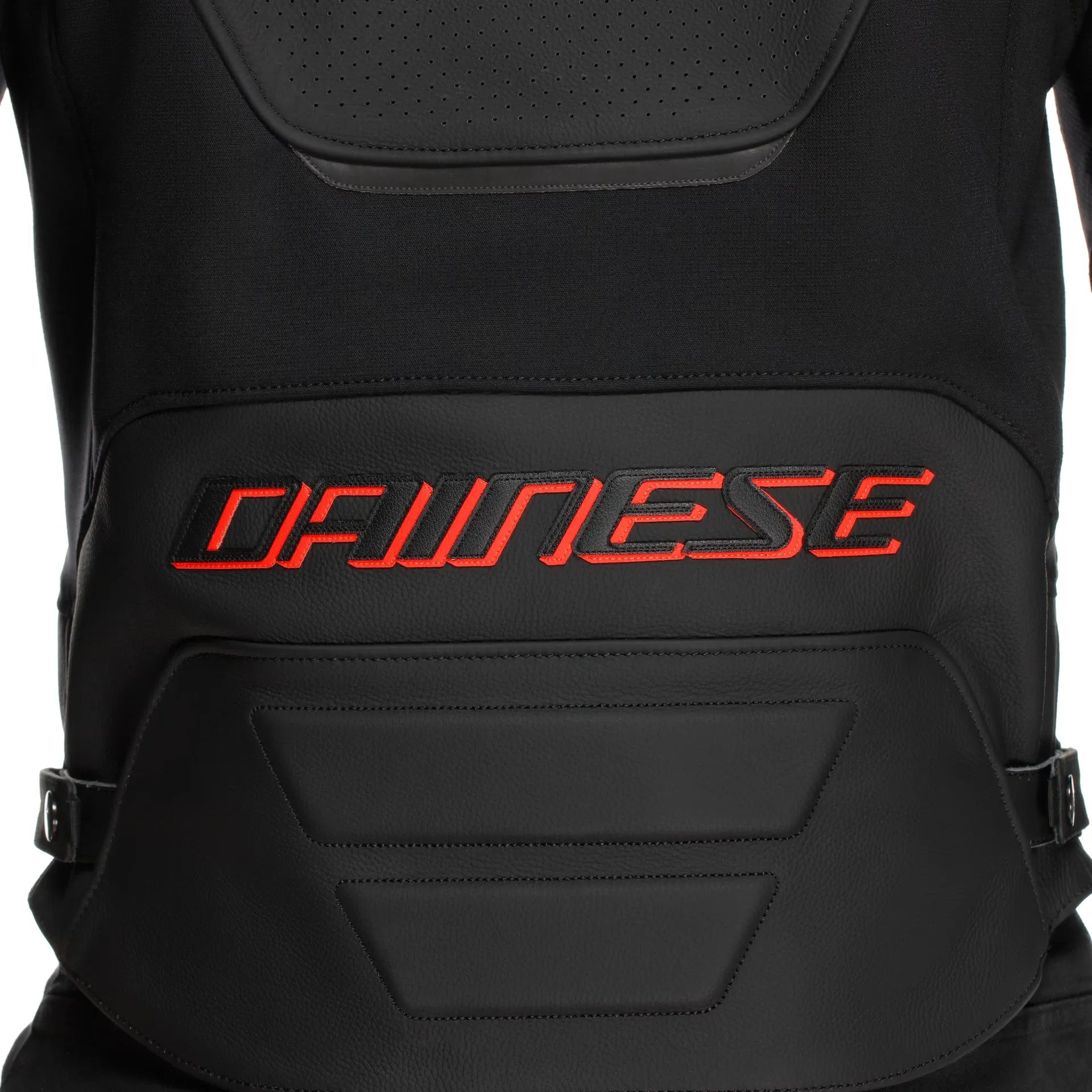 RACING 5 - MEN PERFORATED LEATHER MOTORCYCLE JACKET-Motorcycle Race Suit