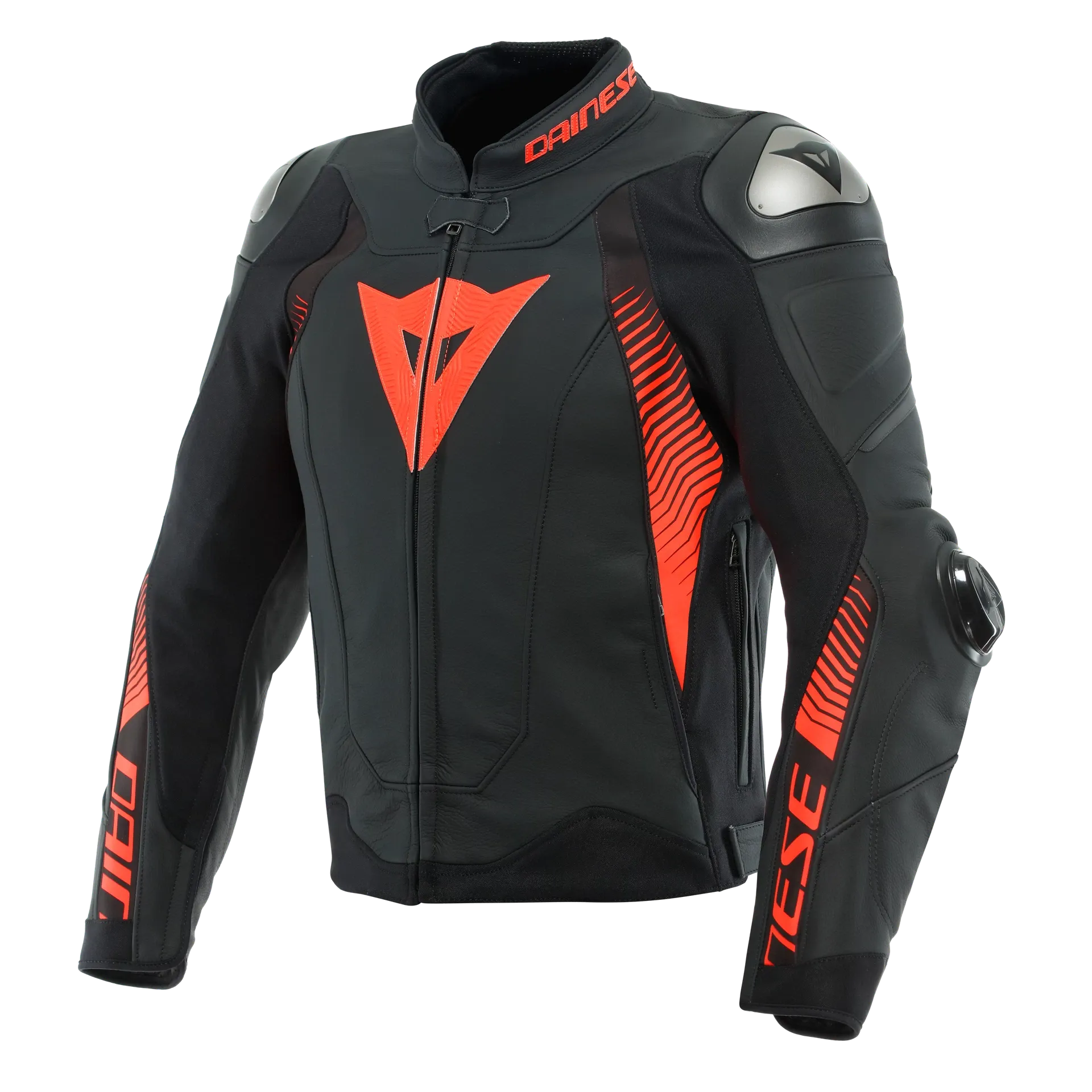 SUPER SPEED 4 - MEN'S MOTORCYCLE LEATHER JACKET-Motorcycle Race Suit
