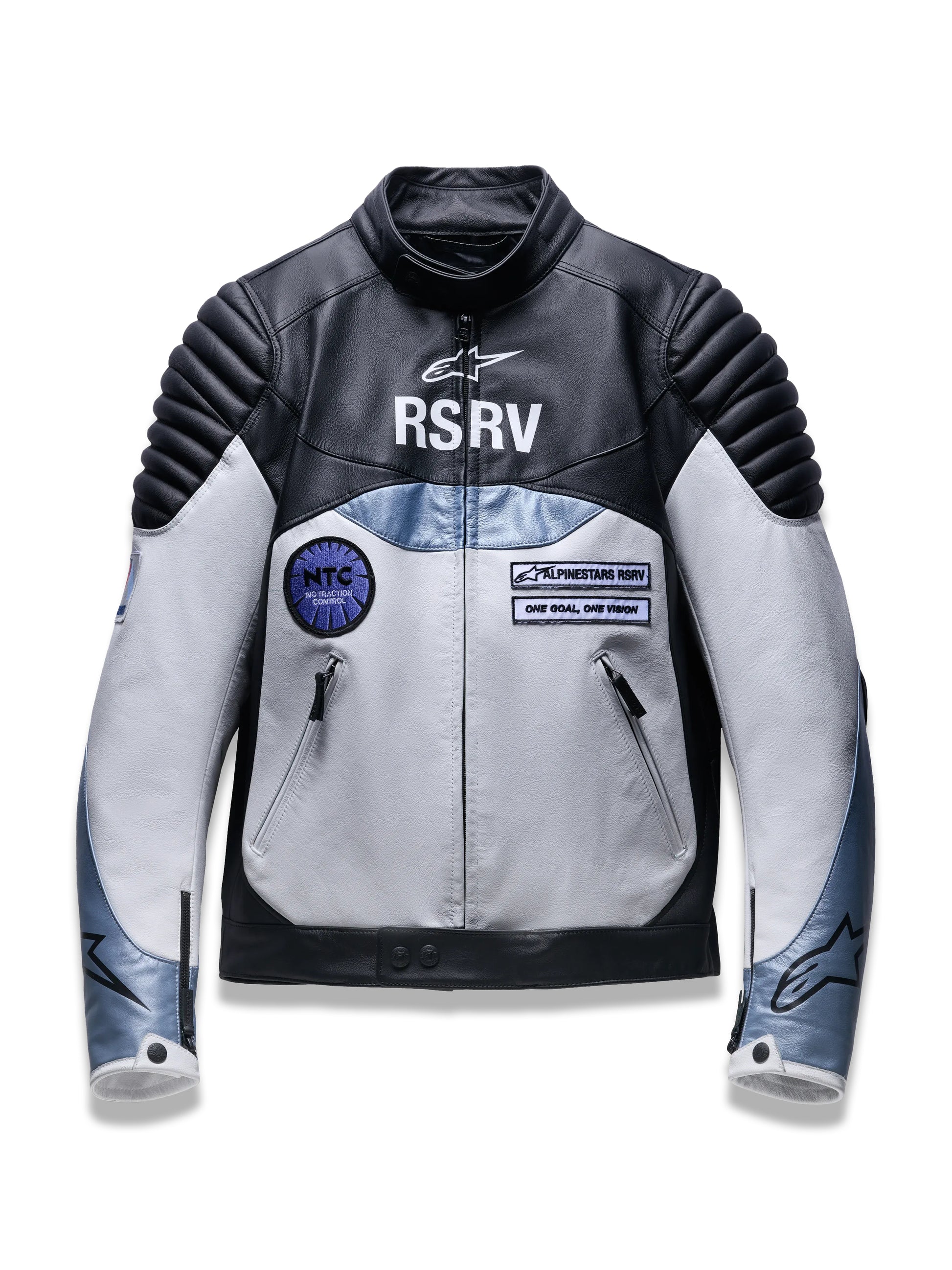 RSRV Threadline Leather Jacket Unisex