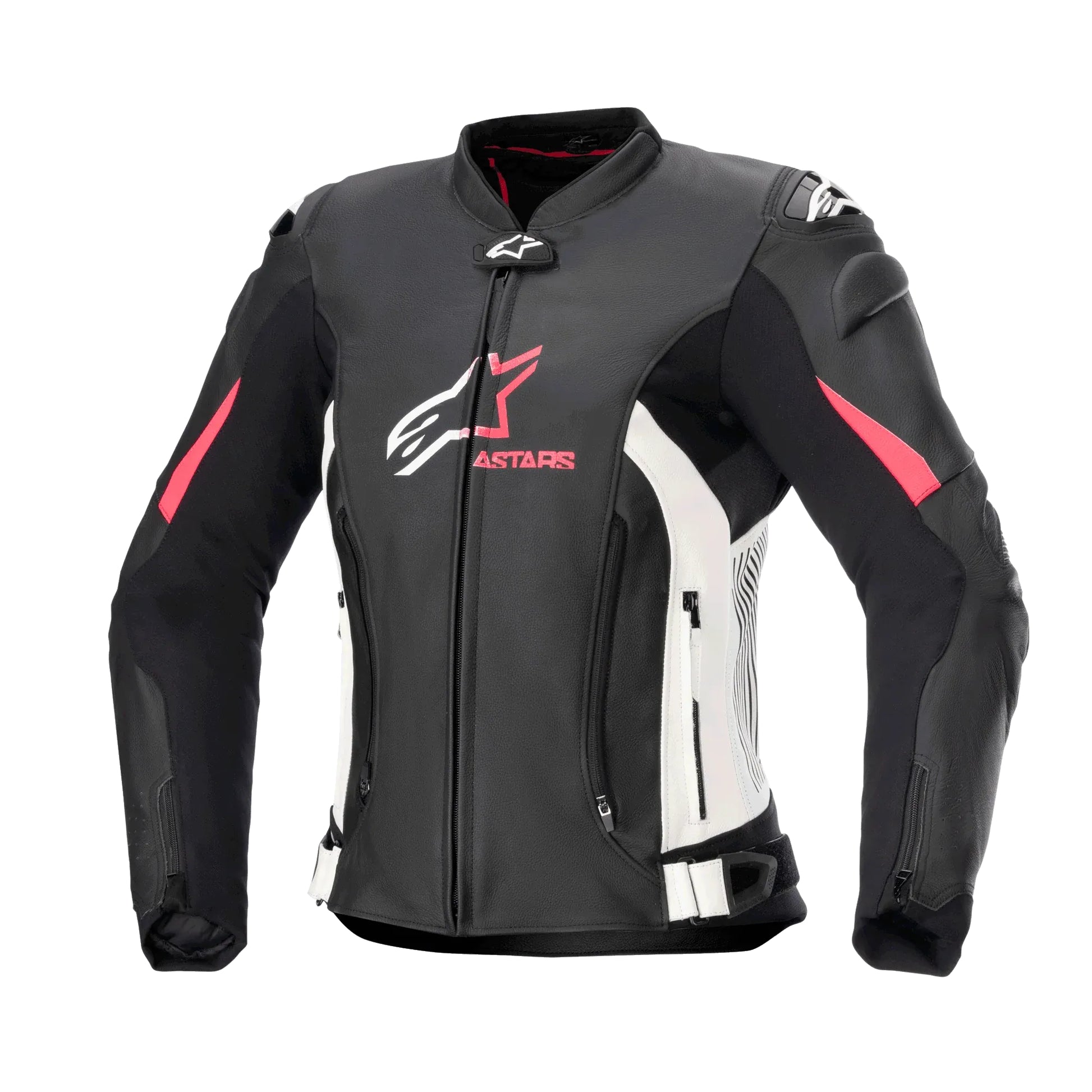 Women Stella GP Plus V4 Leather Jacket