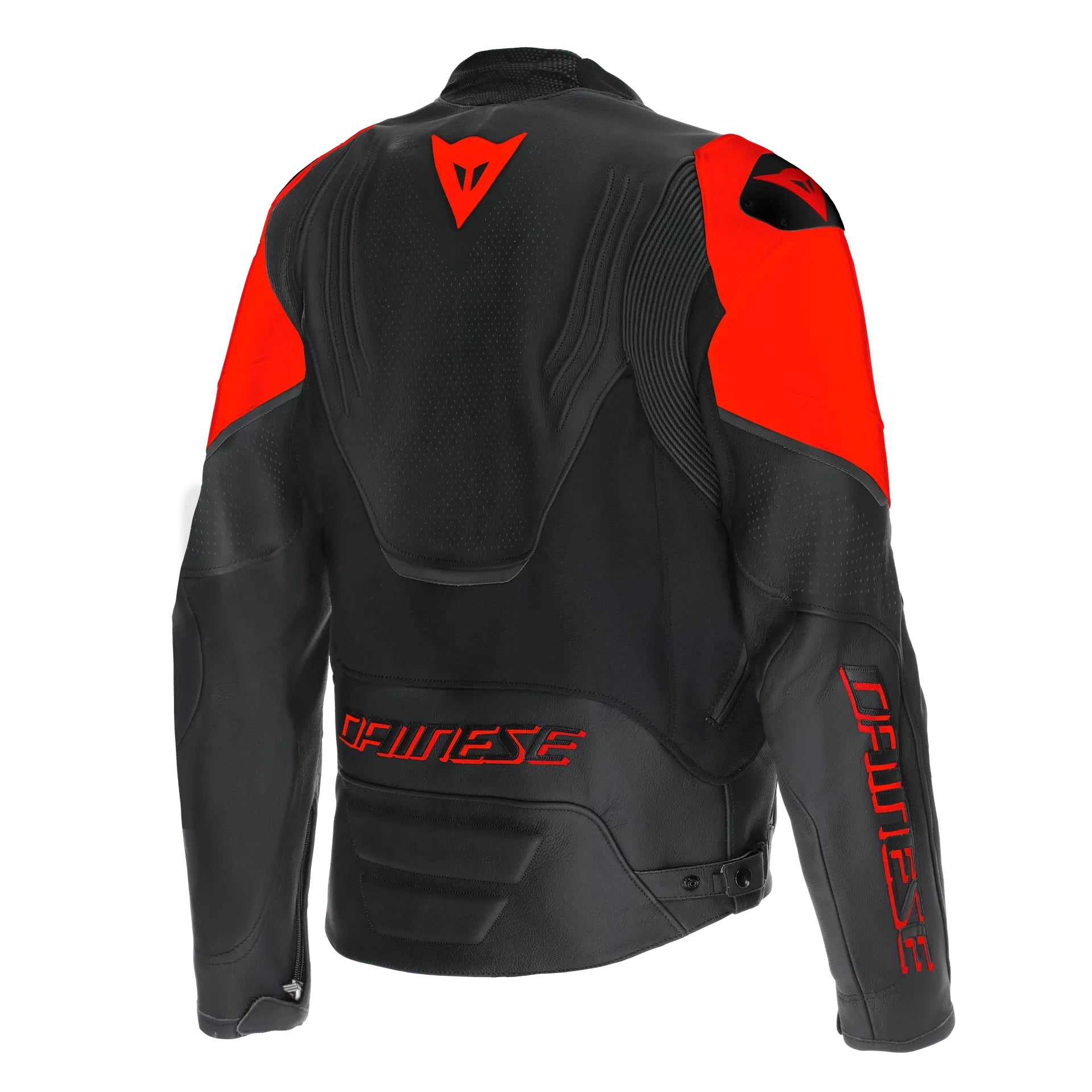 RACING 5 - MEN PERFORATED LEATHER MOTORCYCLE JACKET