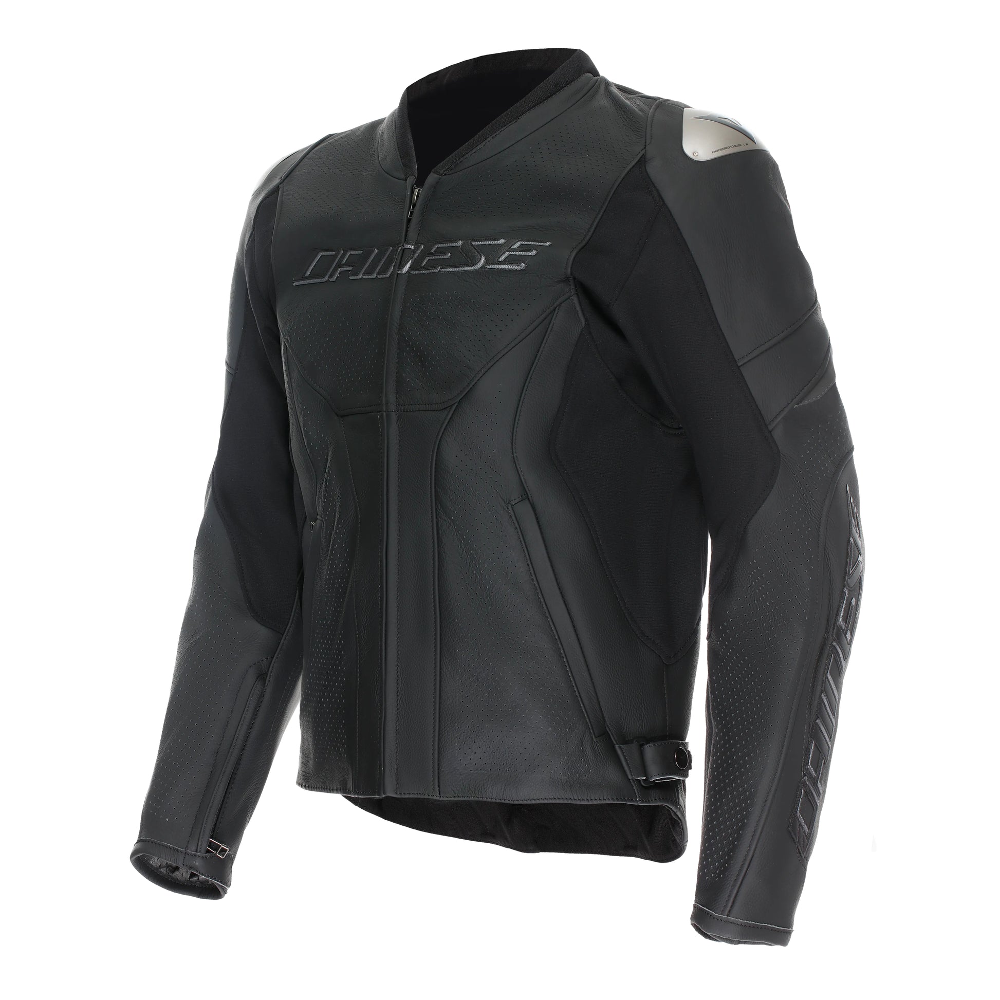 RACING 5 - MEN PERFORATED LEATHER MOTORCYCLE JACKET