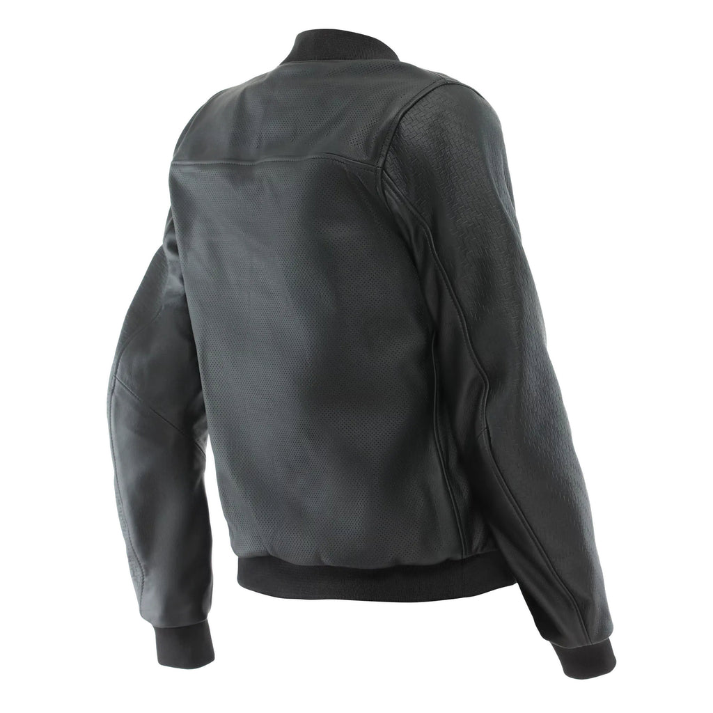 ACCENTO - WOMEN'S MOTORCYCLE PERFORATED LEATHER JACKET