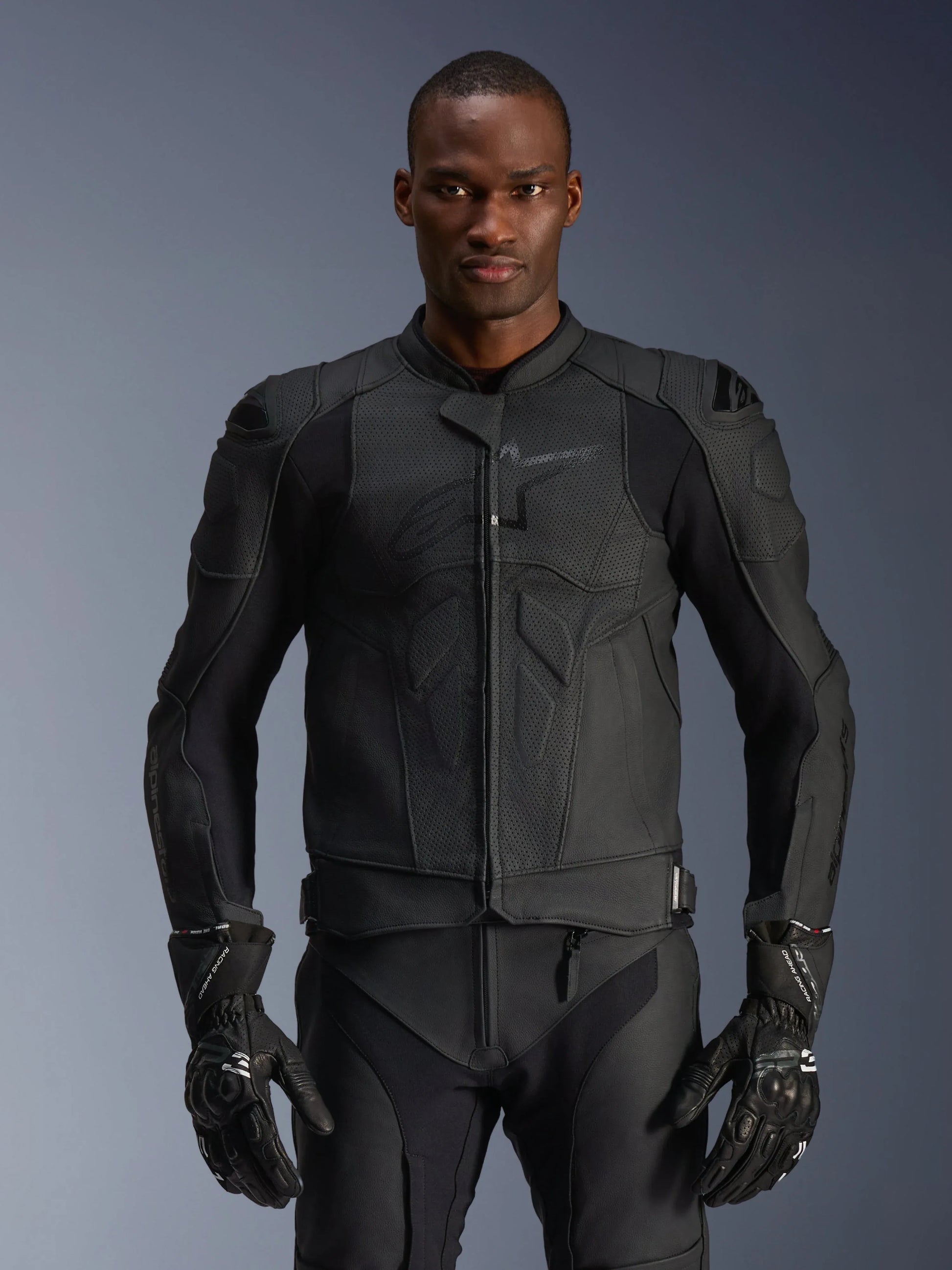 Dusk Airflow Leather Jacket-Motorcycle Race Suit