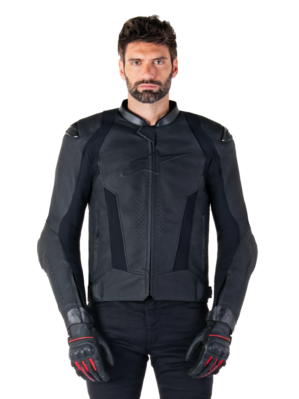 Missile V3 Leather Jacket-Motorcycle Race Suit
