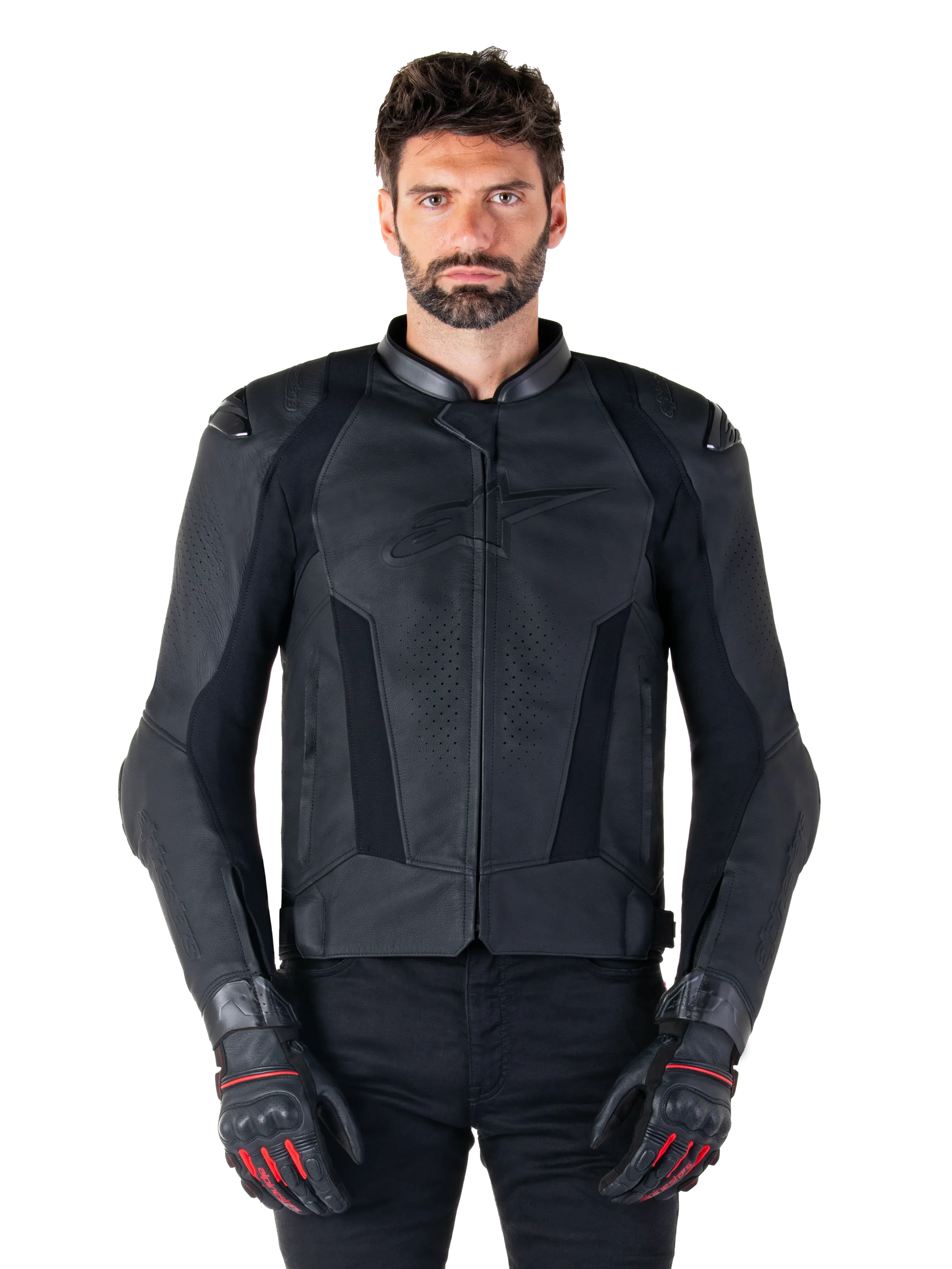 Missile V3 Leather Jacket-Motorcycle Race Suit