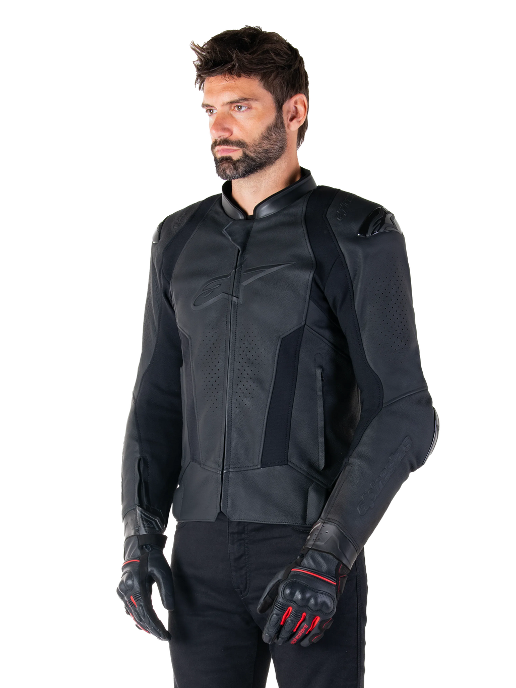 Missile V3 Leather Jacket-Motorcycle Race Suit