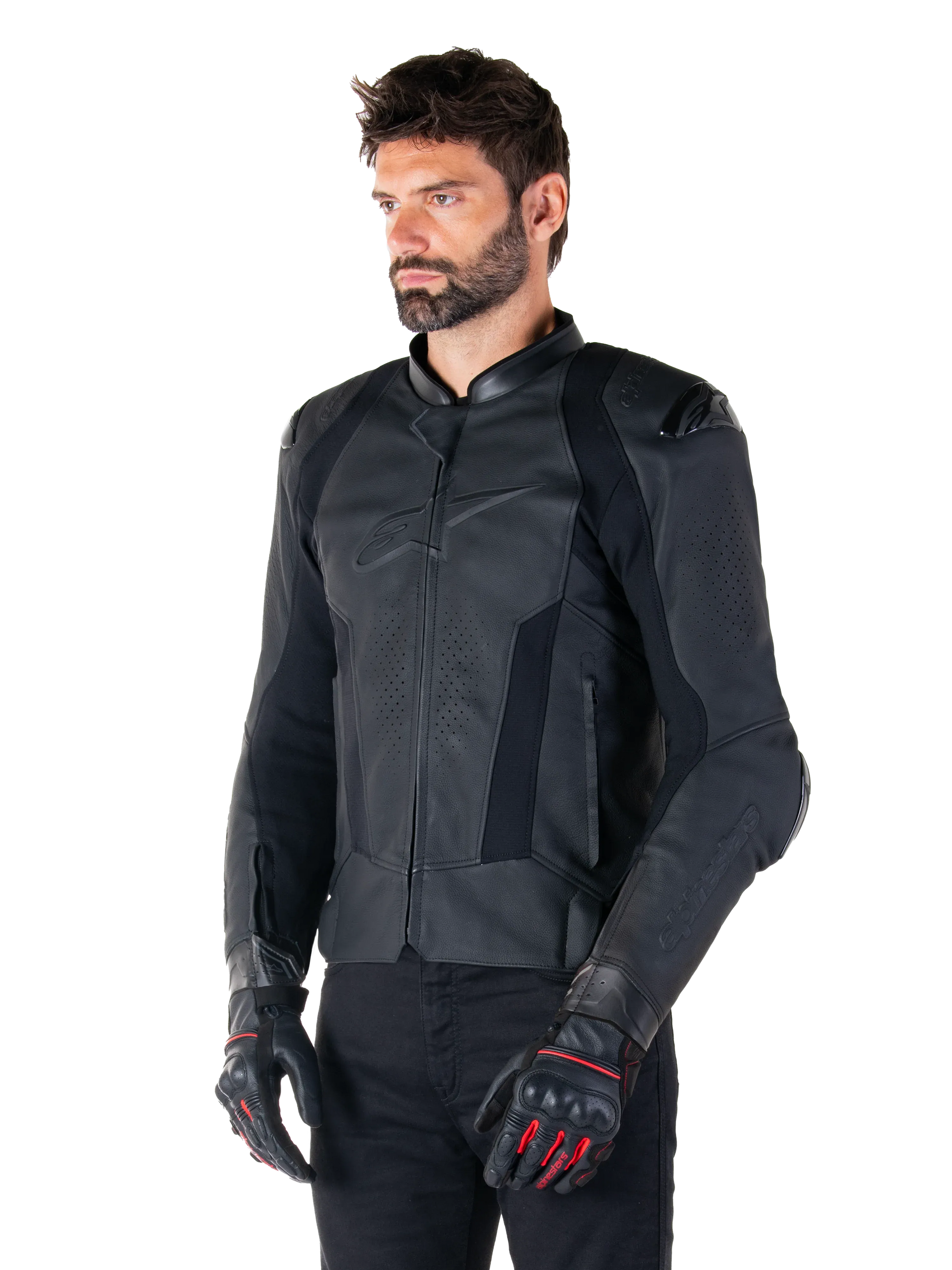 Missile V3 Leather Jacket-Motorcycle Race Suit