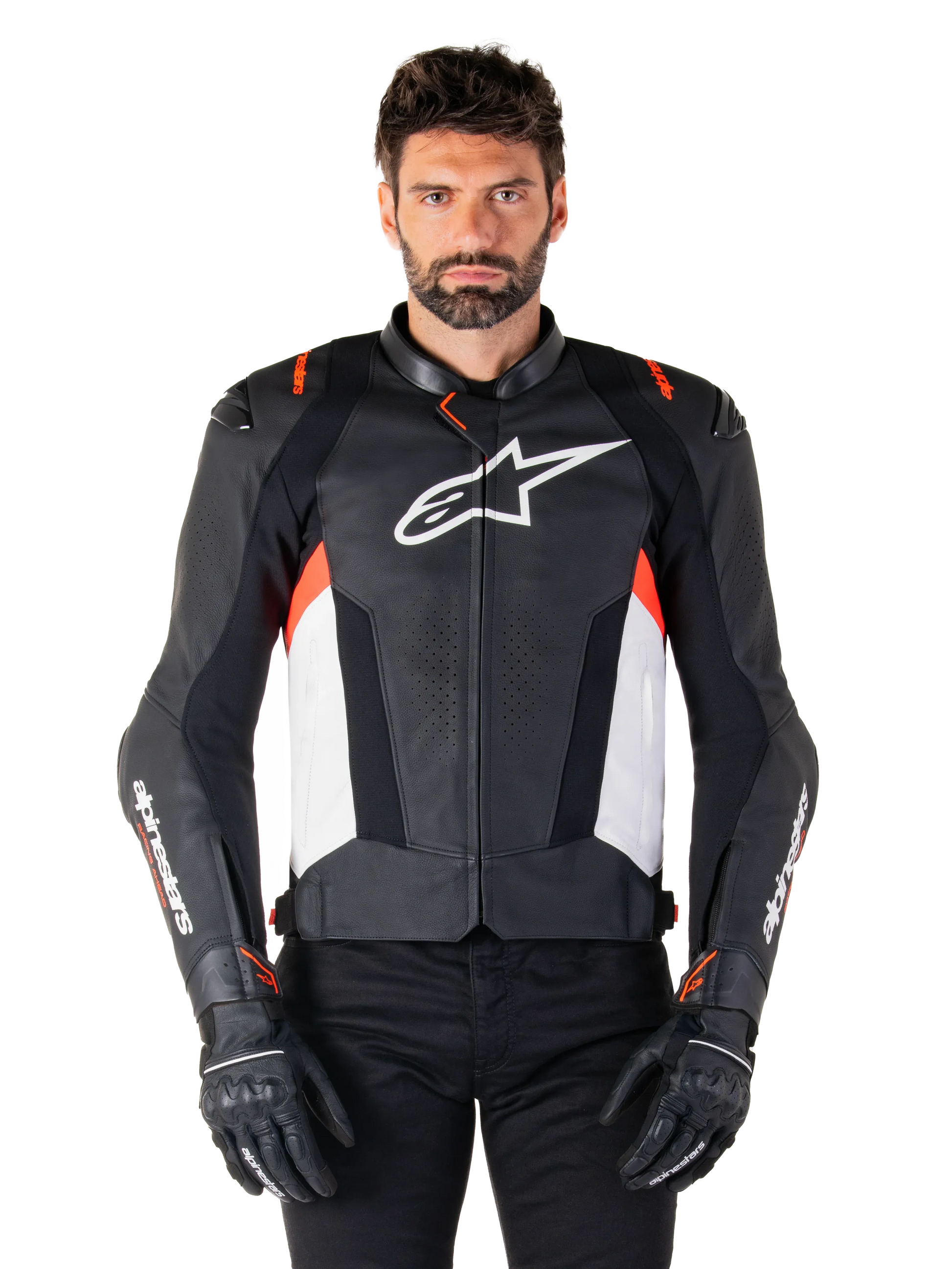 Missile V3 Leather Jacket-Motorcycle Race Suit