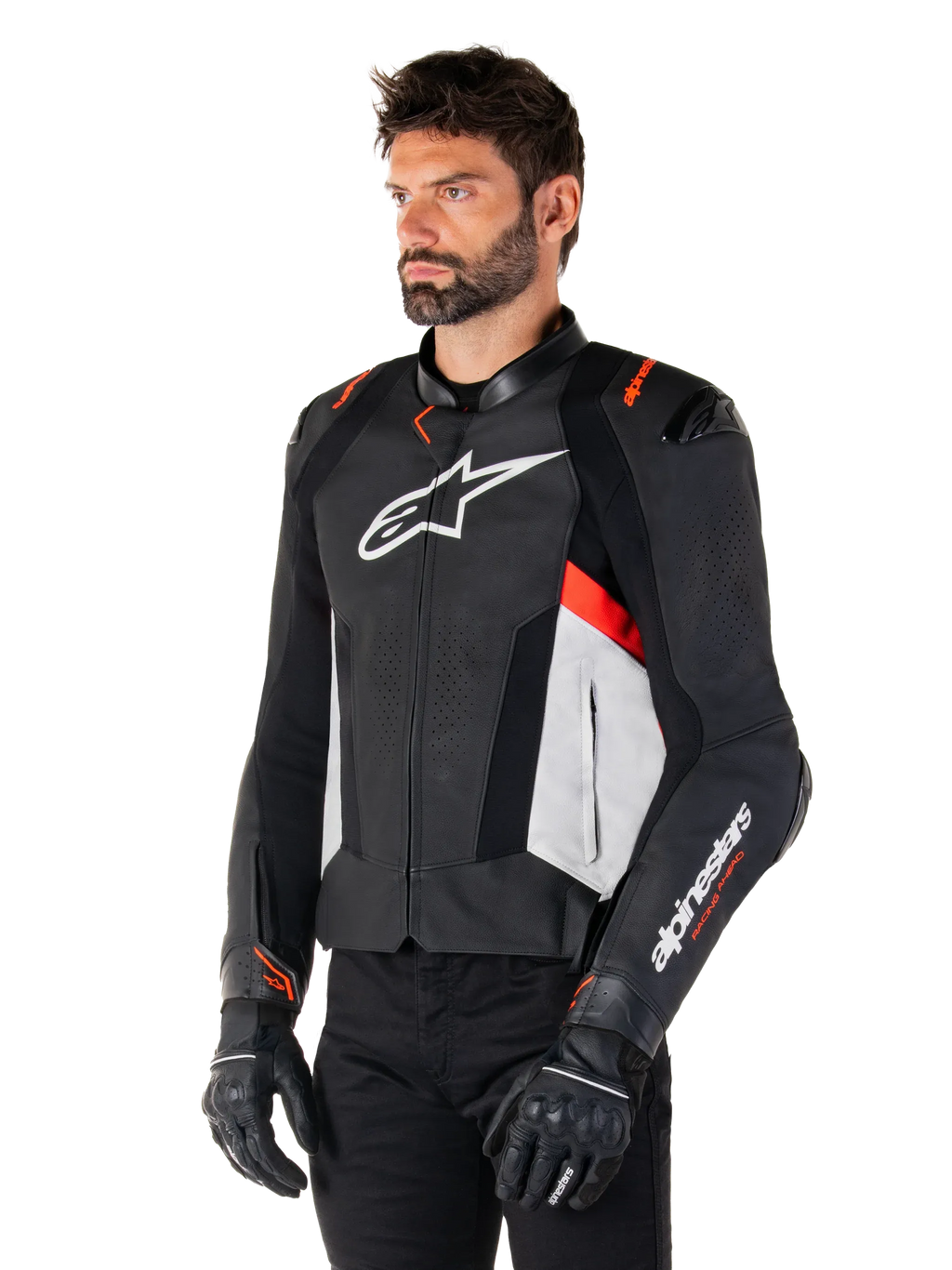 Missile V3 Leather Jacket-Motorcycle Race Suit