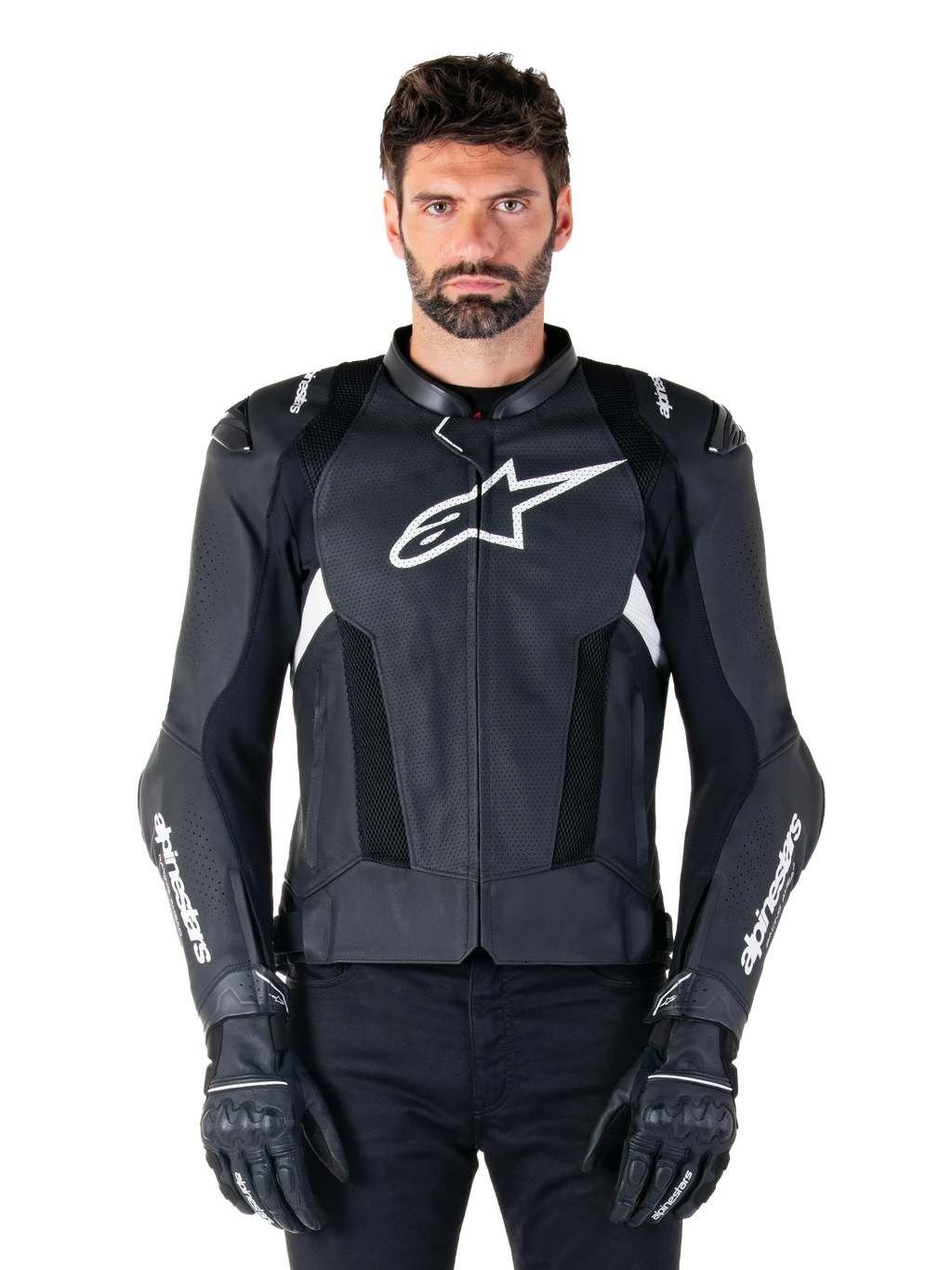 Missile V3 Airflow Leather Jacket-Motorcycle Race Suit