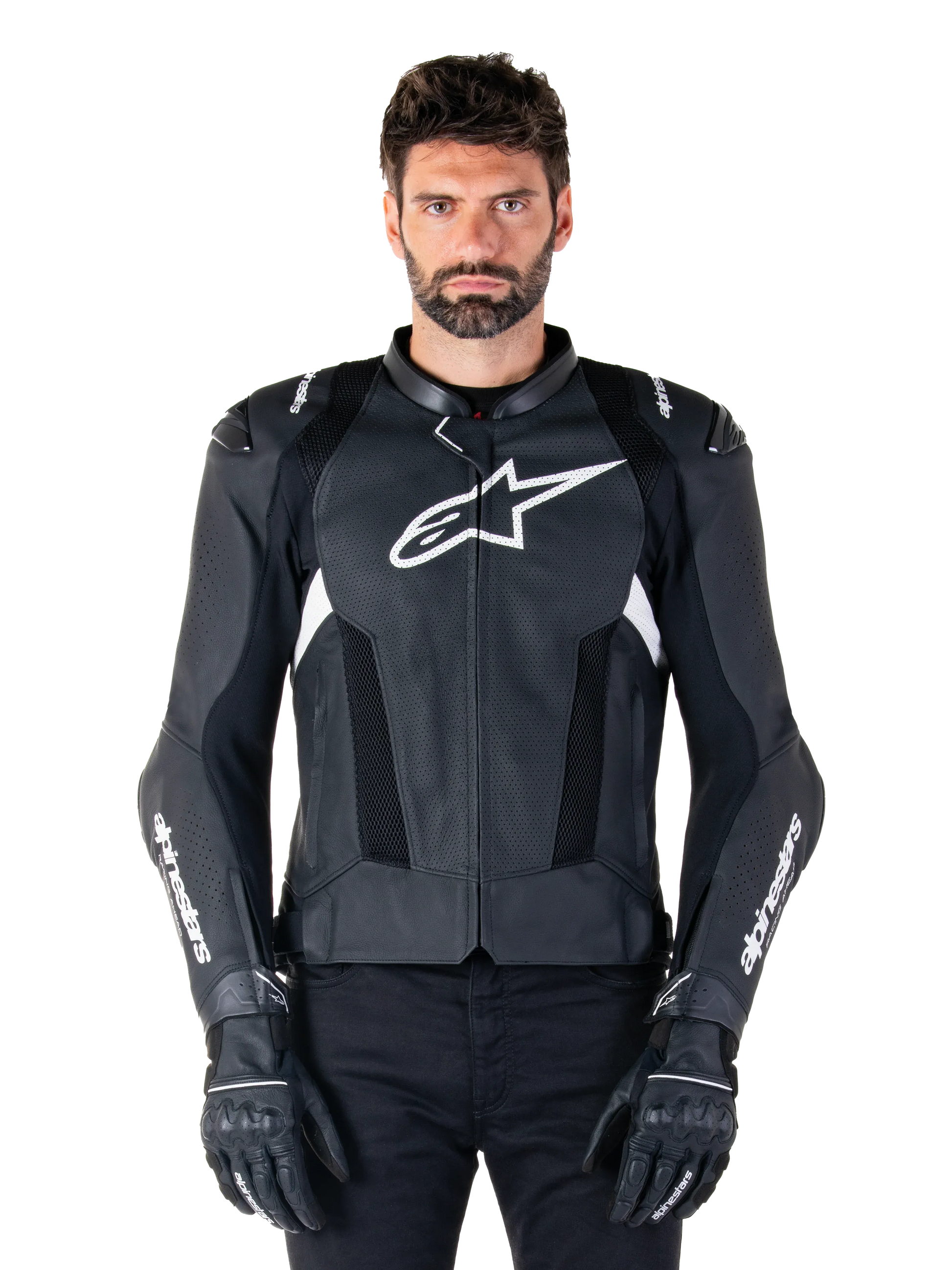 Missile V3 Airflow Leather Jacket-Motorcycle Race Suit