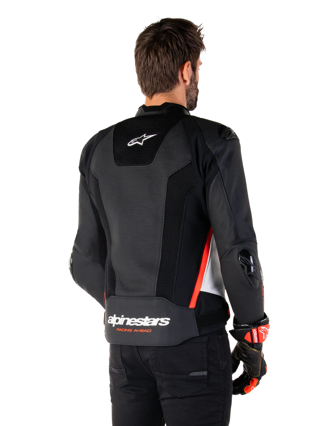 Missile V3 Airflow Leather Jacket-Motorcycle Race Suit