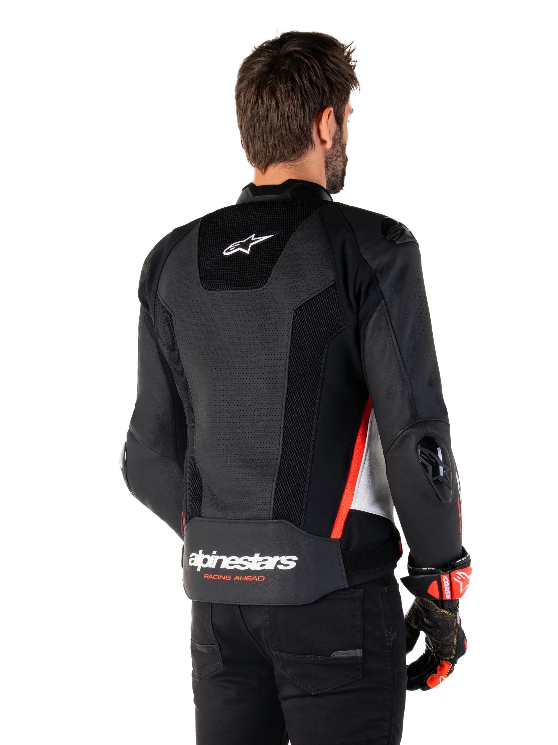 Missile V3 Airflow Leather Jacket-Motorcycle Race Suit