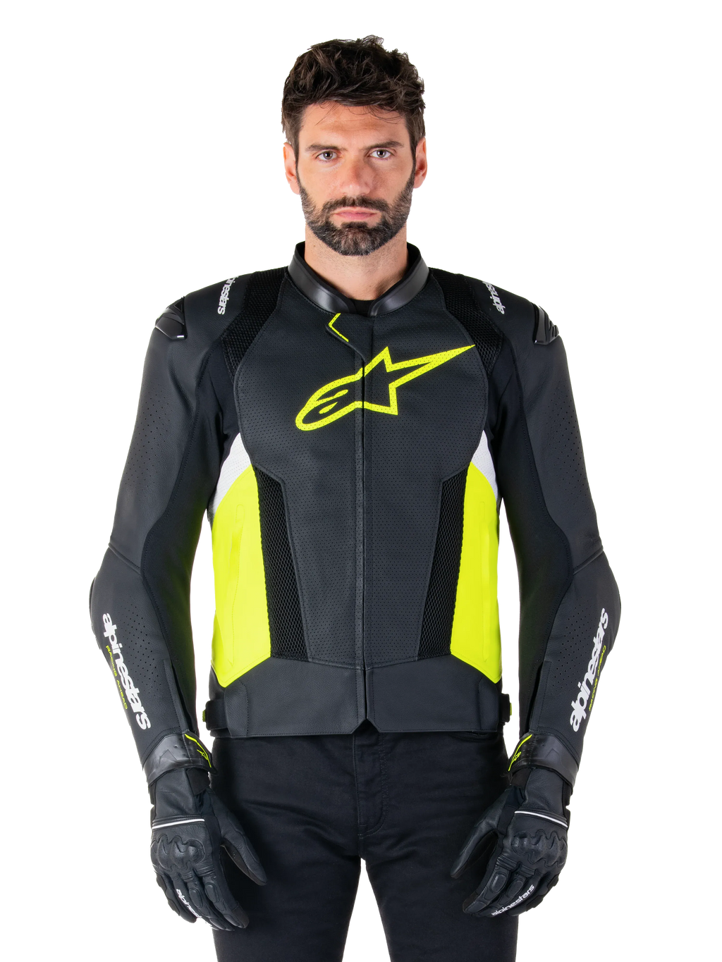 Missile V3 Airflow Leather Jacket-Motorcycle Race Suit
