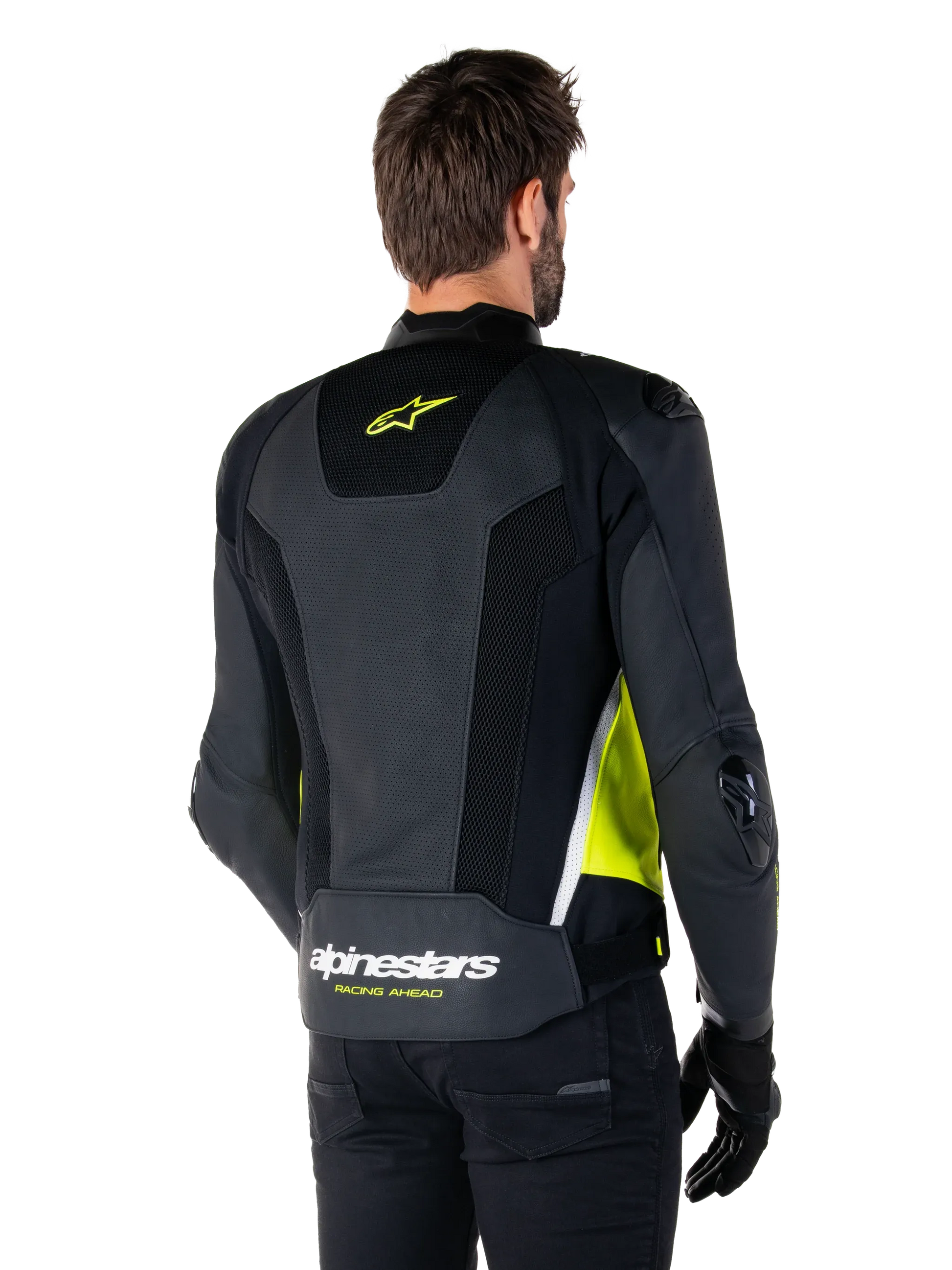 Missile V3 Airflow Leather Jacket-Motorcycle Race Suit