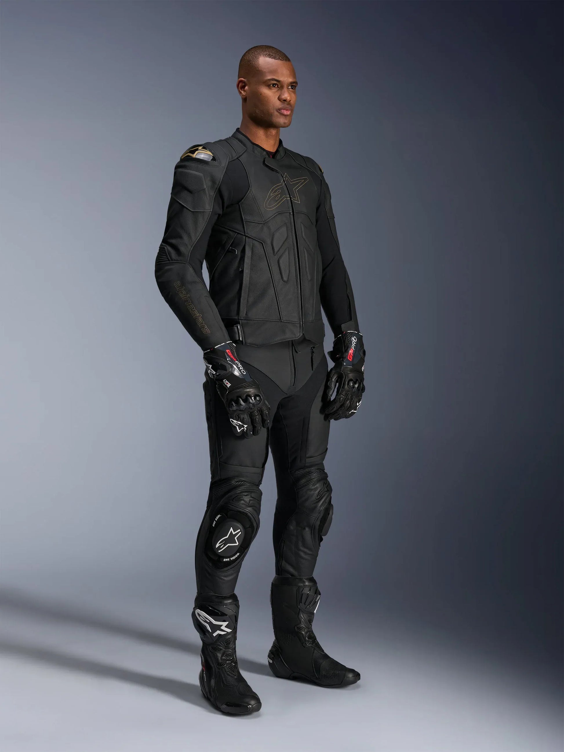 Dusk Leather Jacket-Motorcycle Race Suit