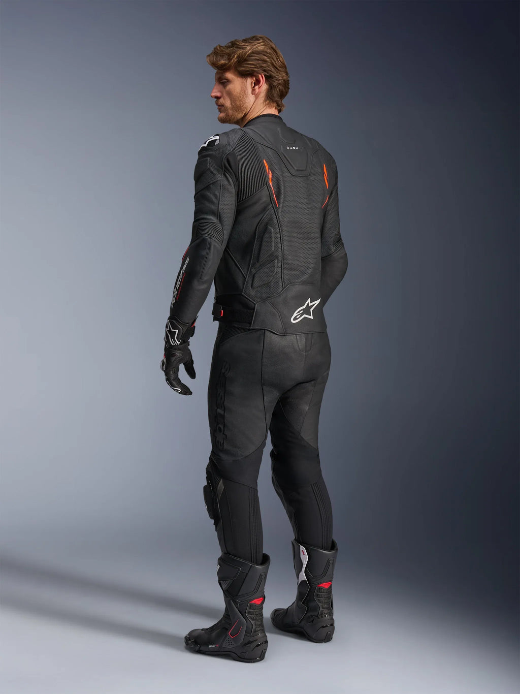 Dusk Airflow Leather Jacket-Motorcycle Race Suit