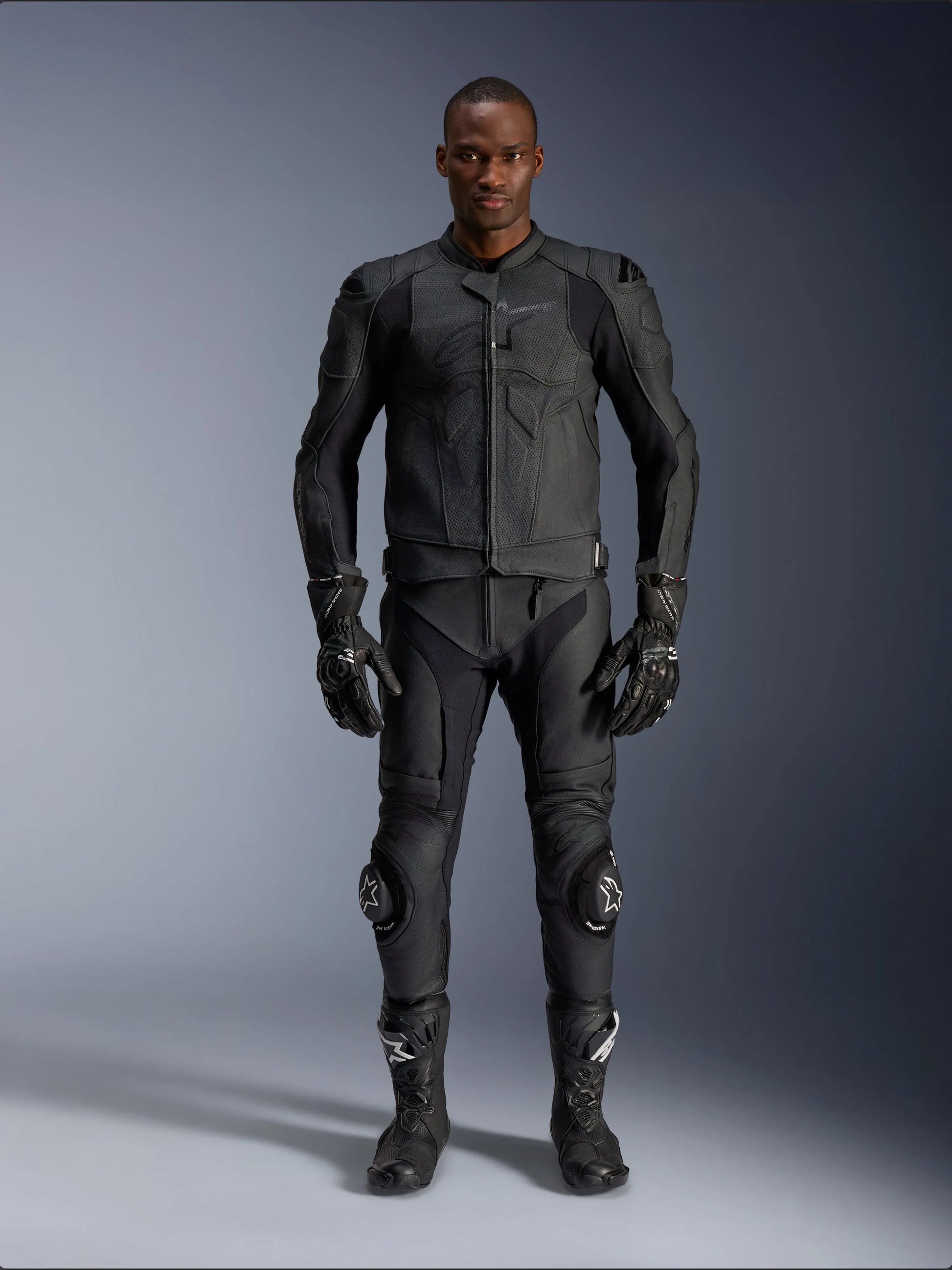 Dusk Airflow Leather Jacket-Motorcycle Race Suit