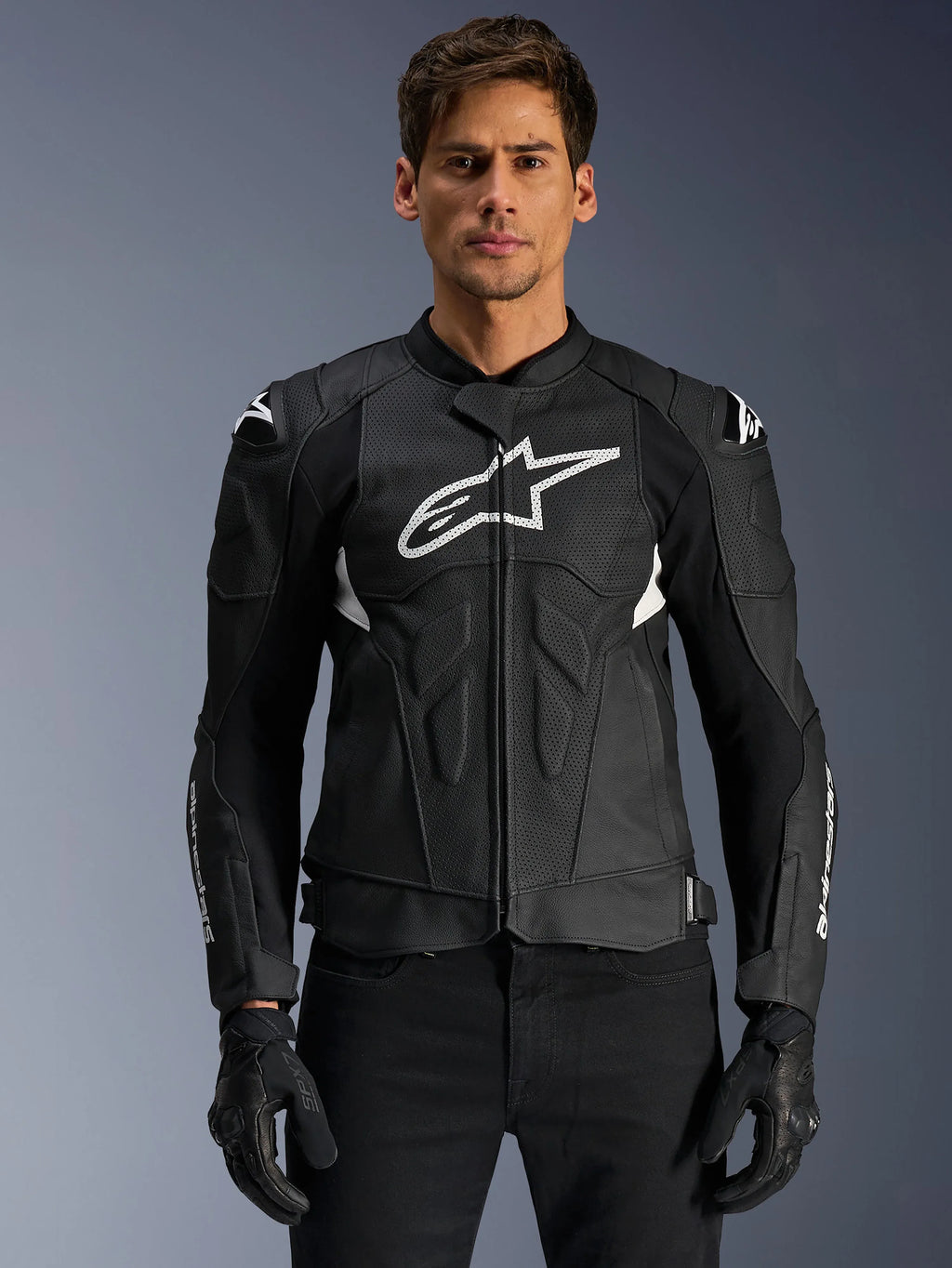 Dusk Airflow Leather Jacket-Motorcycle Race Suit
