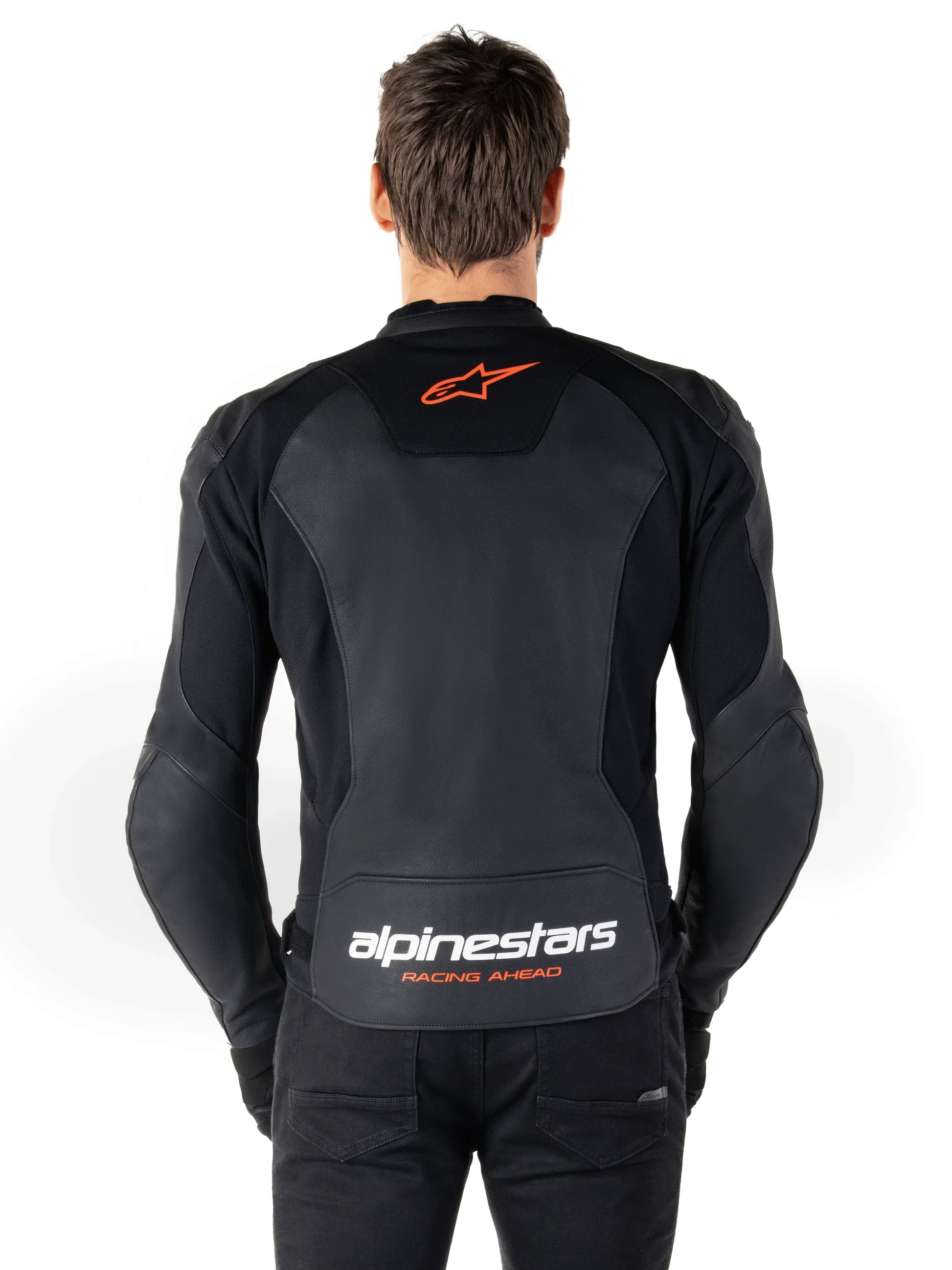 Faster V3 Leather Jacket-Motorcycle Race Suit
