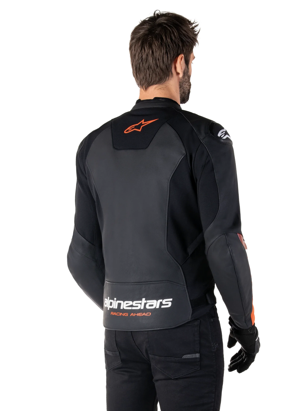 Faster V3 Leather Jacket-Motorcycle Race Suit