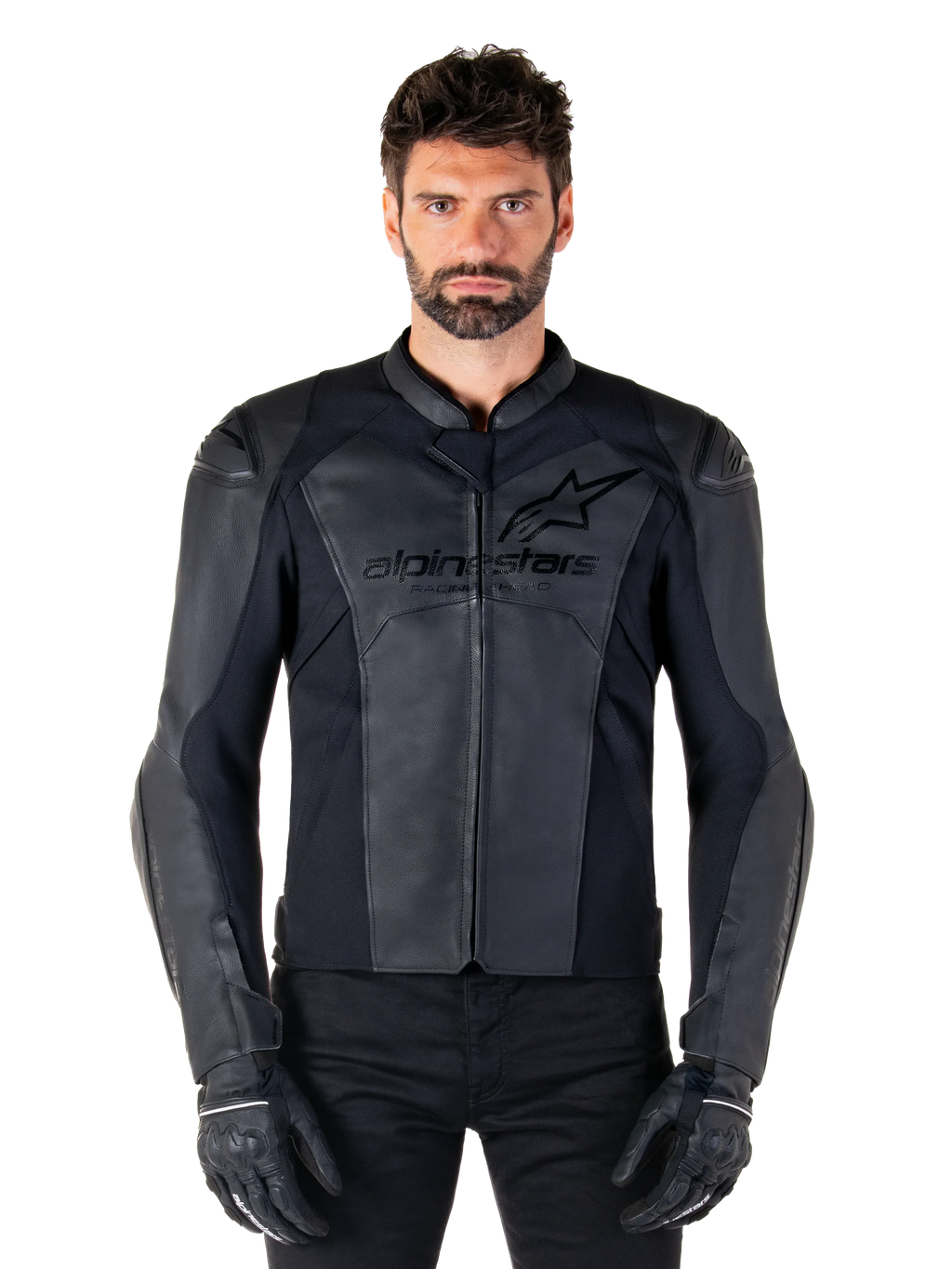 Faster V3 Leather Jacket-Motorcycle Race Suit
