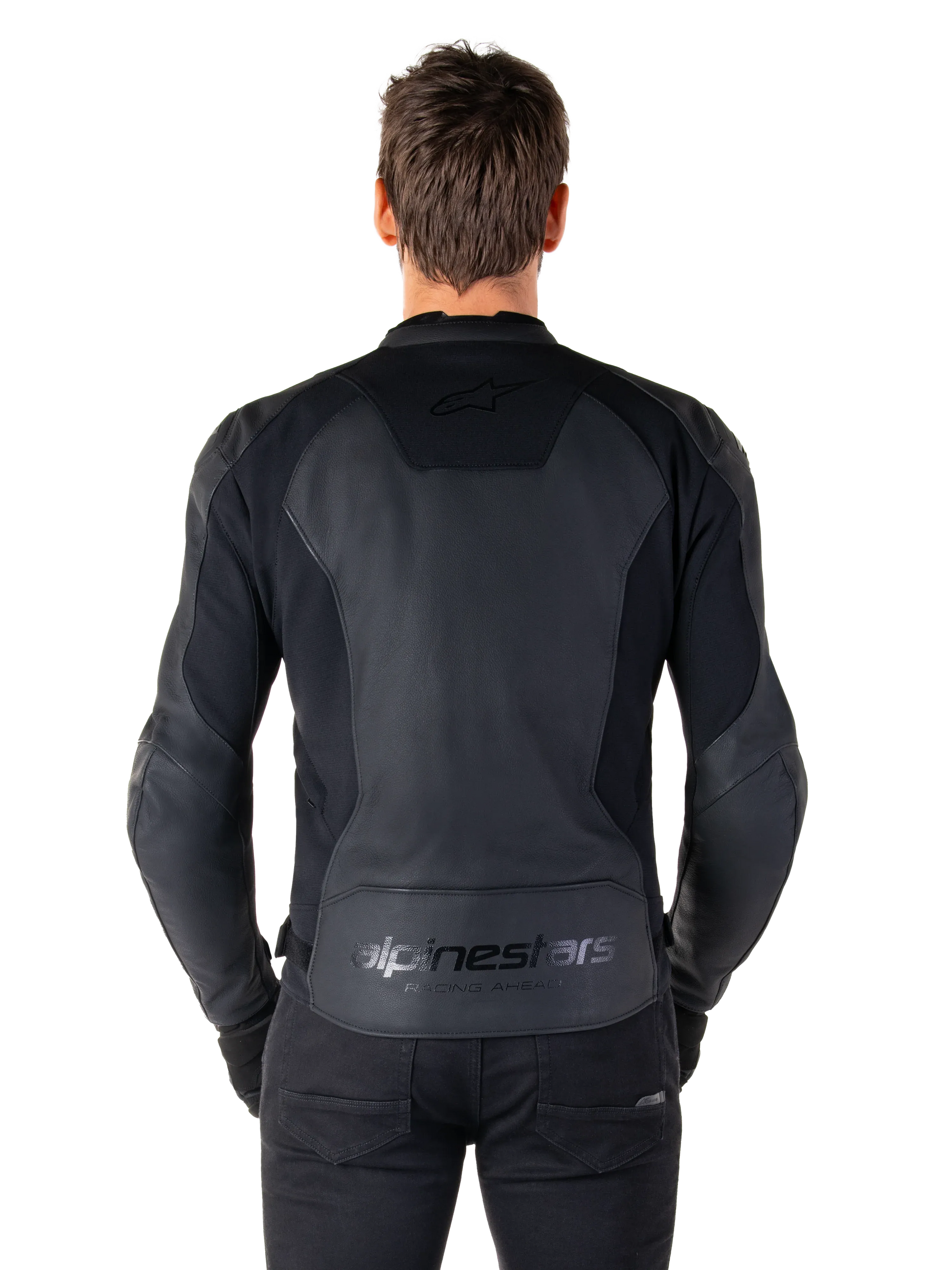 Faster V3 Leather Jacket-Motorcycle Race Suit