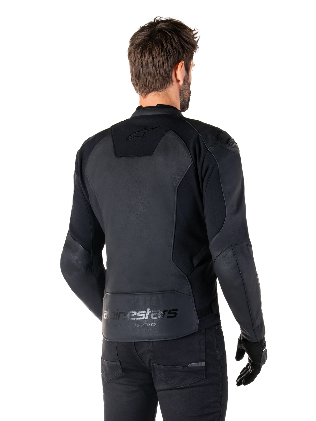 Faster V3 Leather Jacket-Motorcycle Race Suit