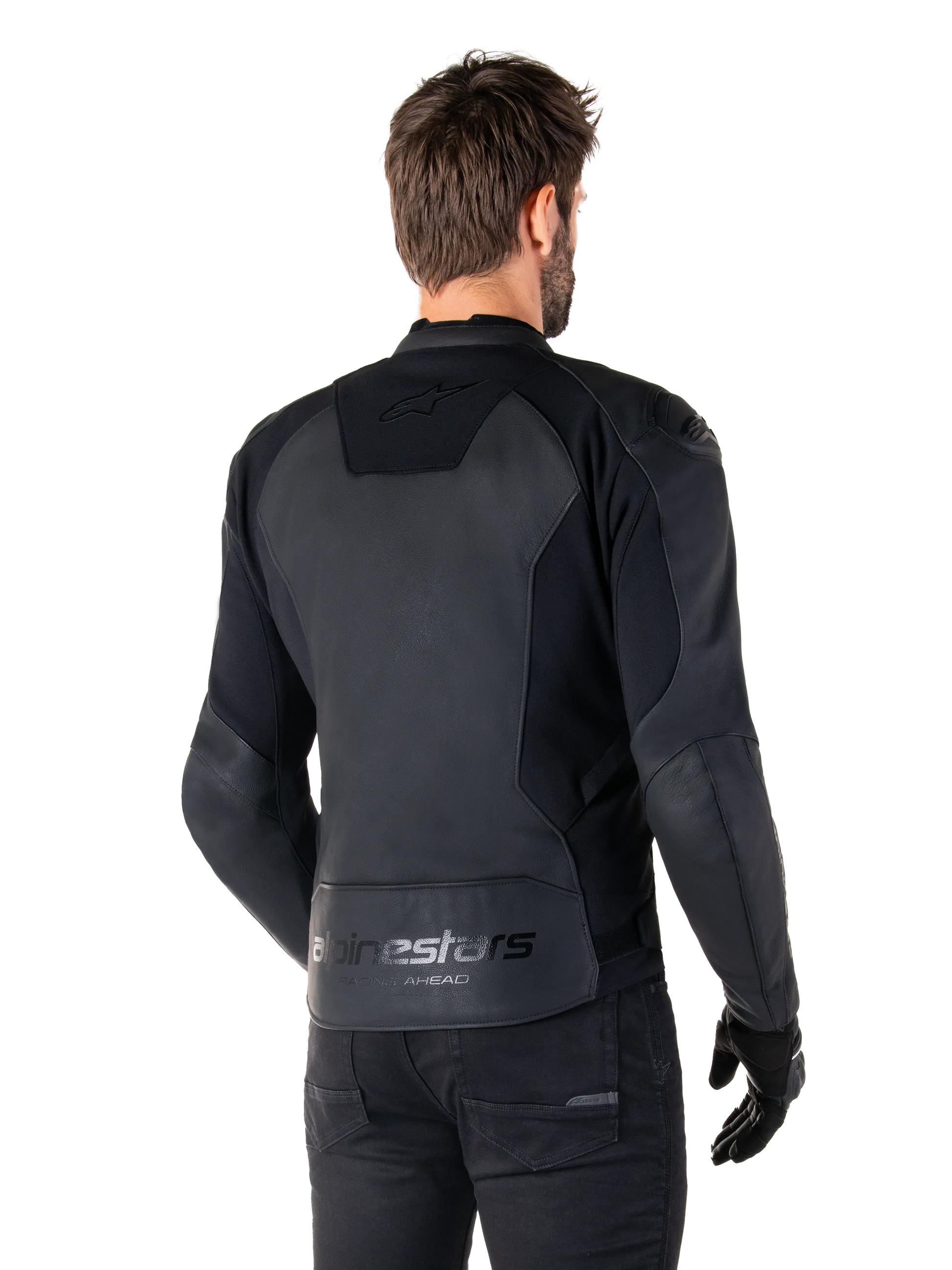 Faster V3 Leather Jacket-Motorcycle Race Suit