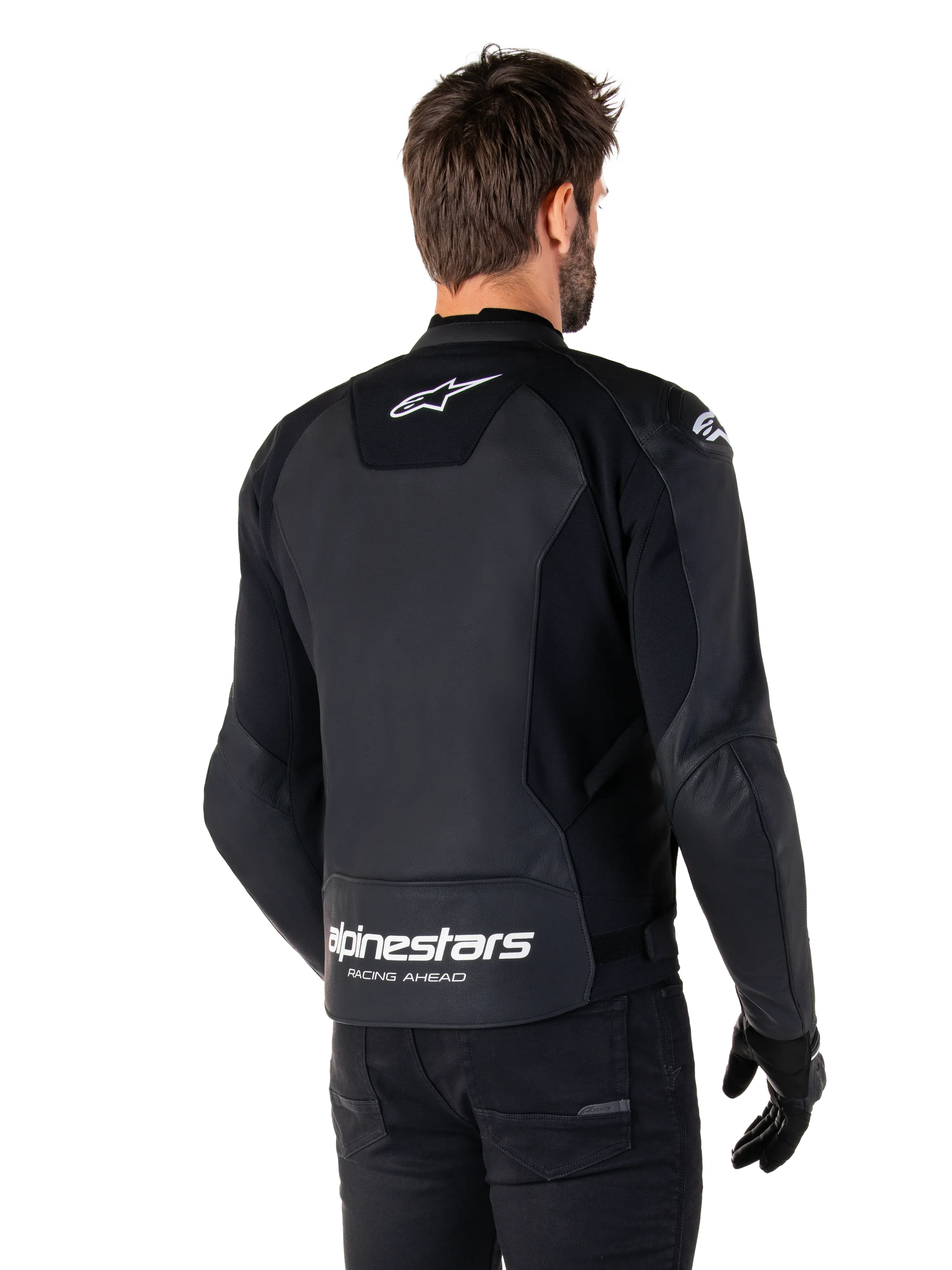 Faster V3 Leather Jacket-Motorcycle Race Suit