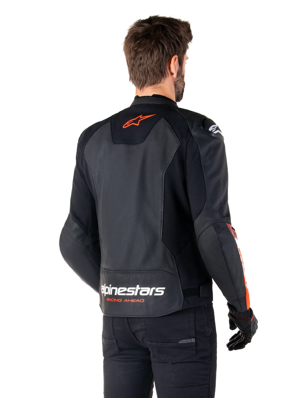 Faster V3 Airflow Leather Jacket-Motorcycle Race Suit