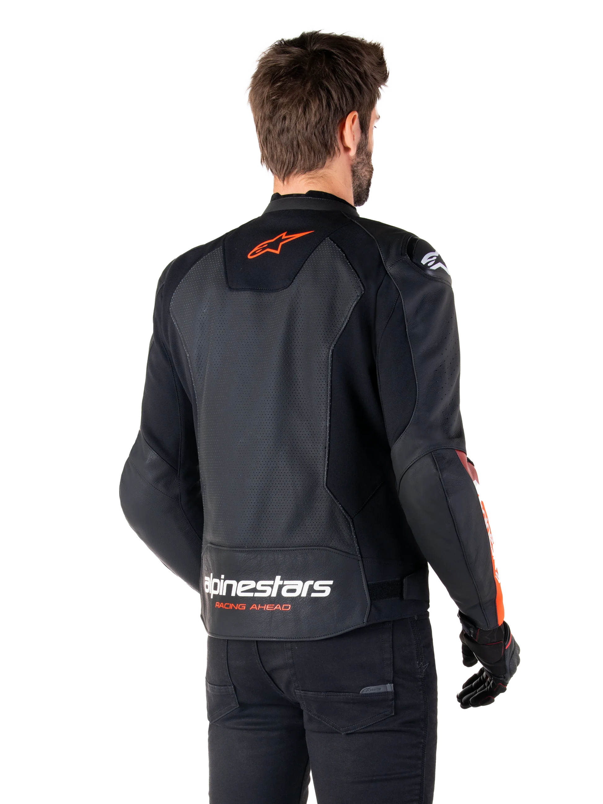 Faster V3 Airflow Leather Jacket-Motorcycle Race Suit