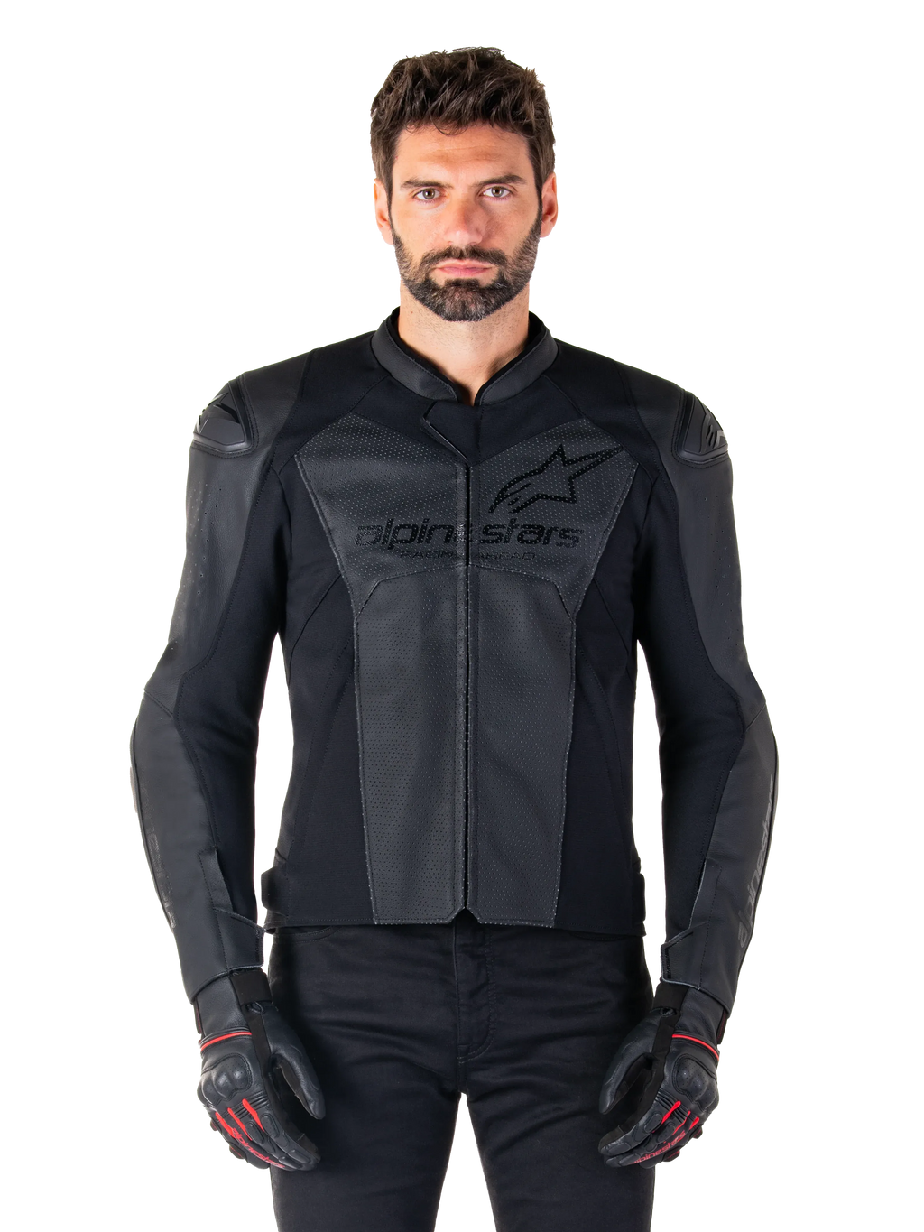 Faster V3 Airflow Leather Jacket-Motorcycle Race Suit