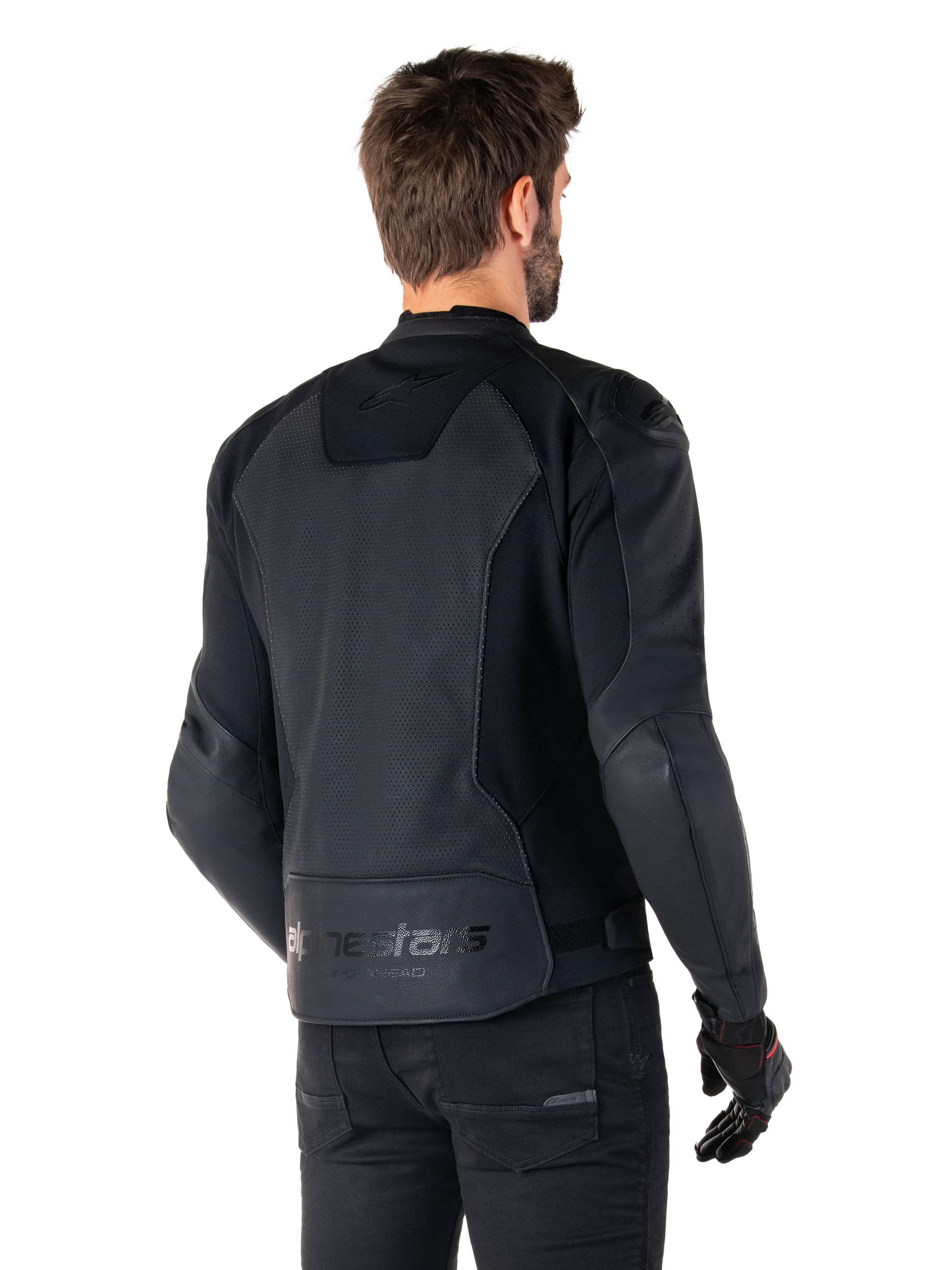 Faster V3 Airflow Leather Jacket-Motorcycle Race Suit