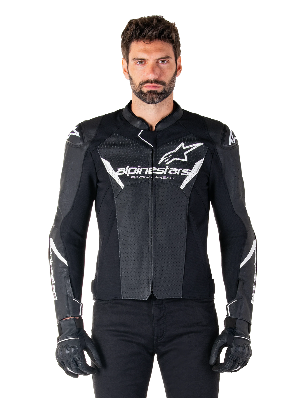 Faster V3 Airflow Leather Jacket-Motorcycle Race Suit