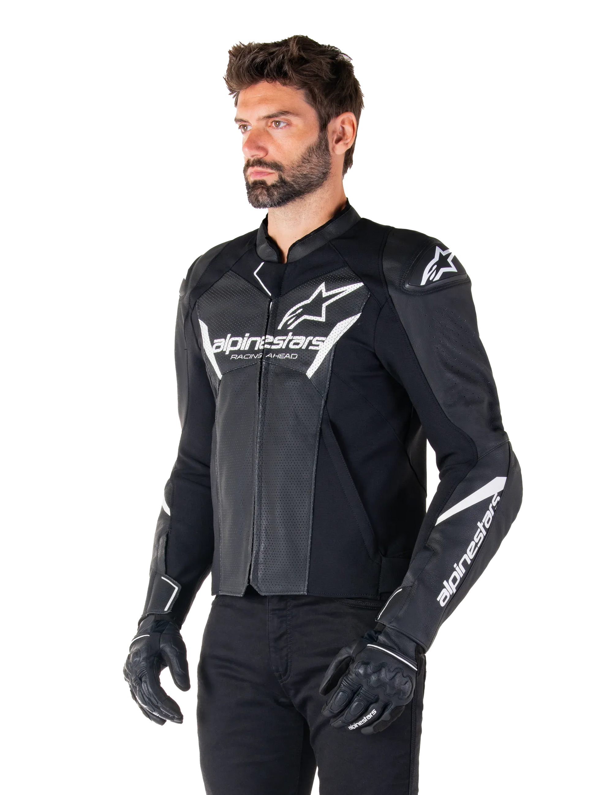 Faster V3 Airflow Leather Jacket-Motorcycle Race Suit