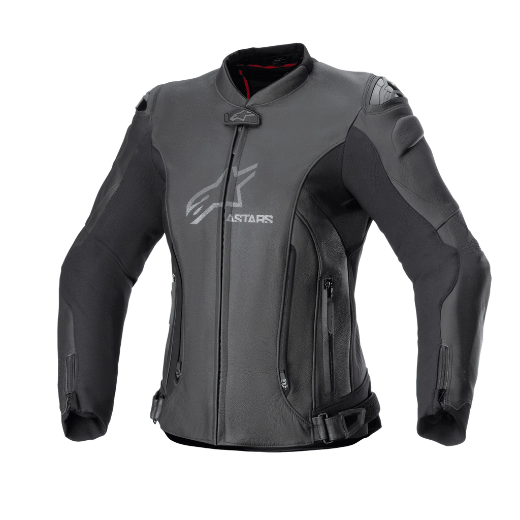 Women Stella GP Plus V4 Leather Jacket-Motorcycle Race Suit