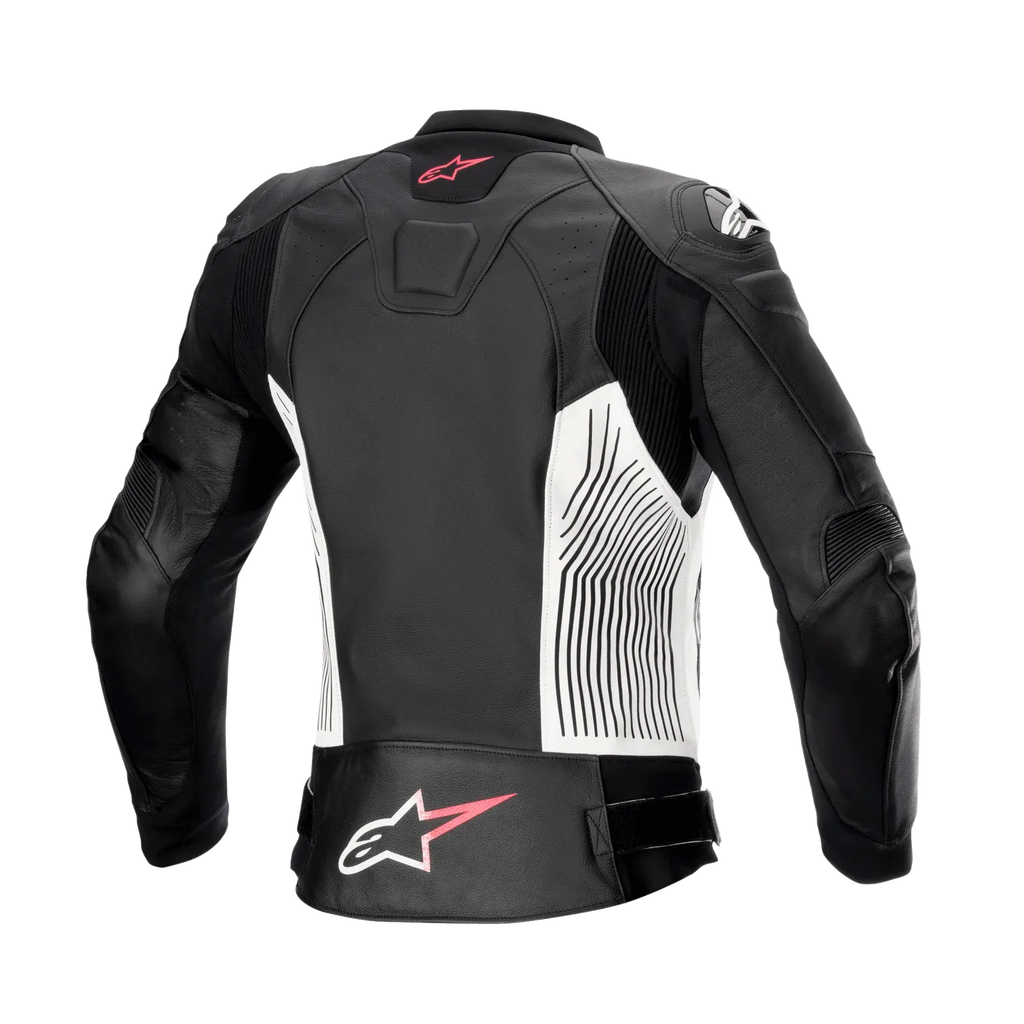 Women Stella GP Plus V4 Leather Jacket-Motorcycle Race Suit