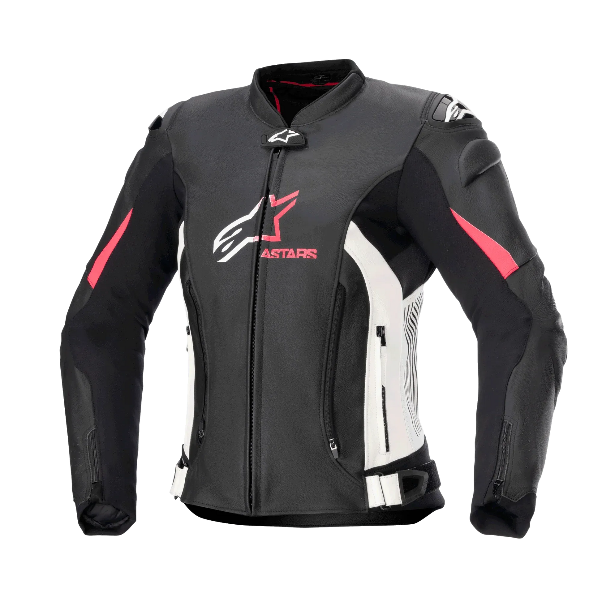 Women Stella GP Plus V4 Leather Jacket-Motorcycle Race Suit